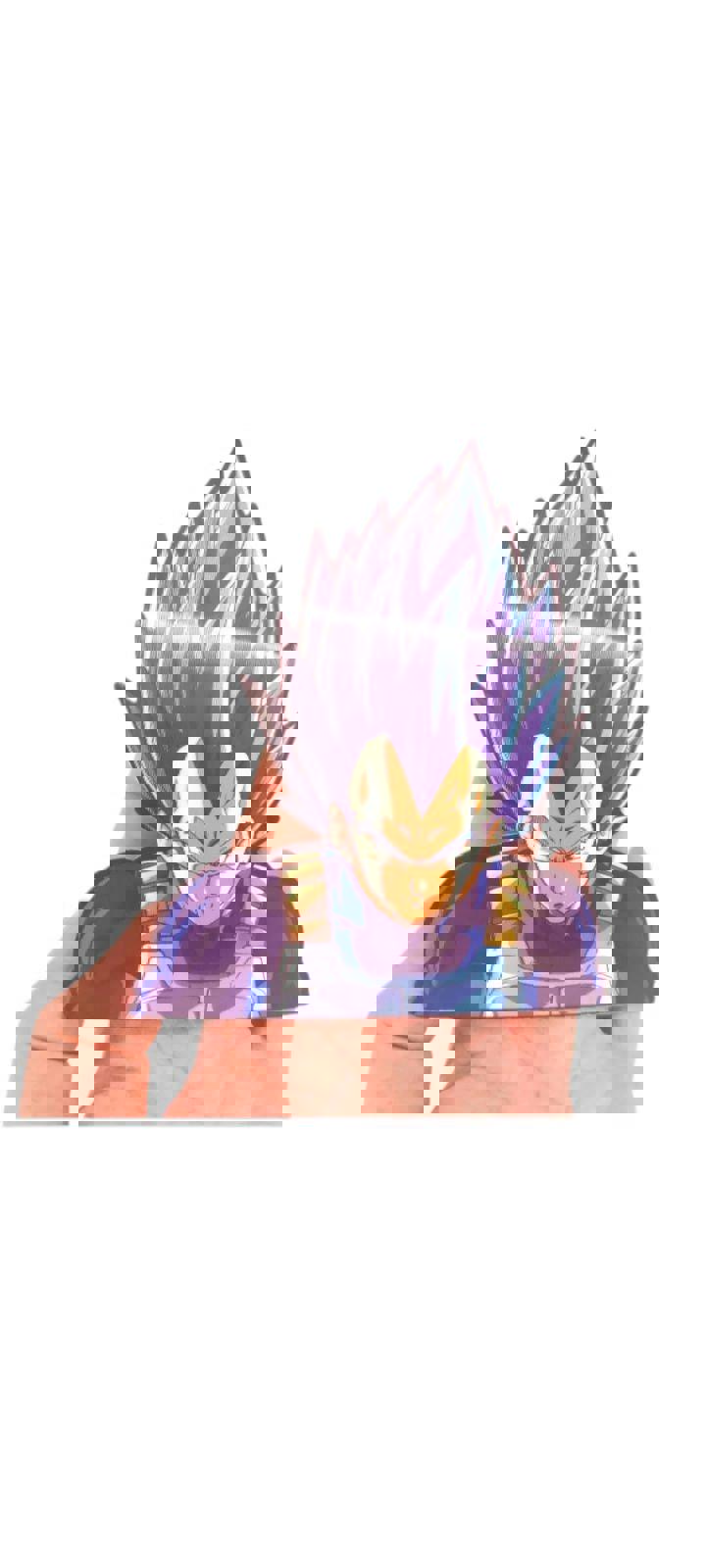 Vegeta Super Saiyan Blue 3D Peeker Sticker