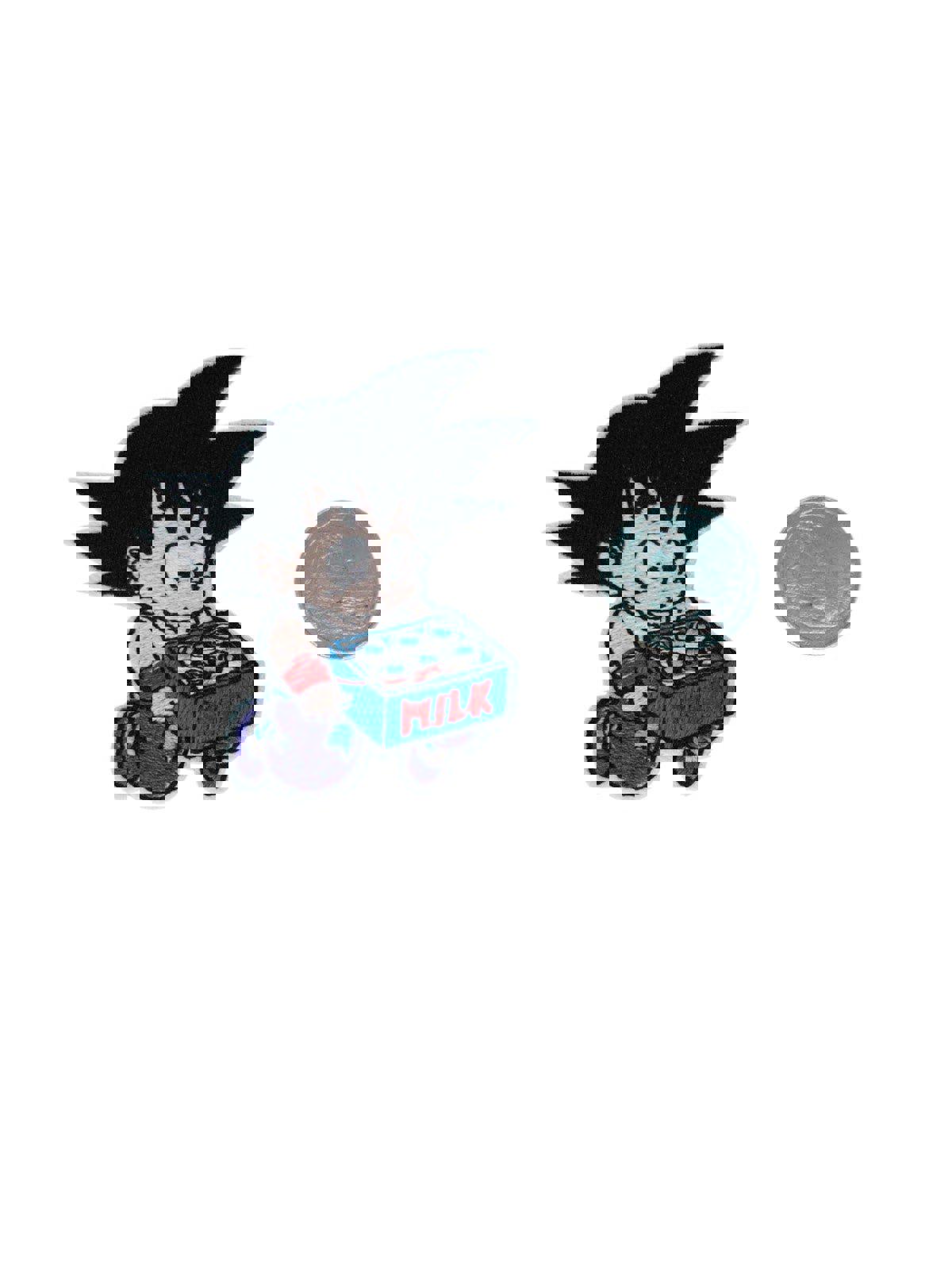 Goku from DBZ Iron On Patch