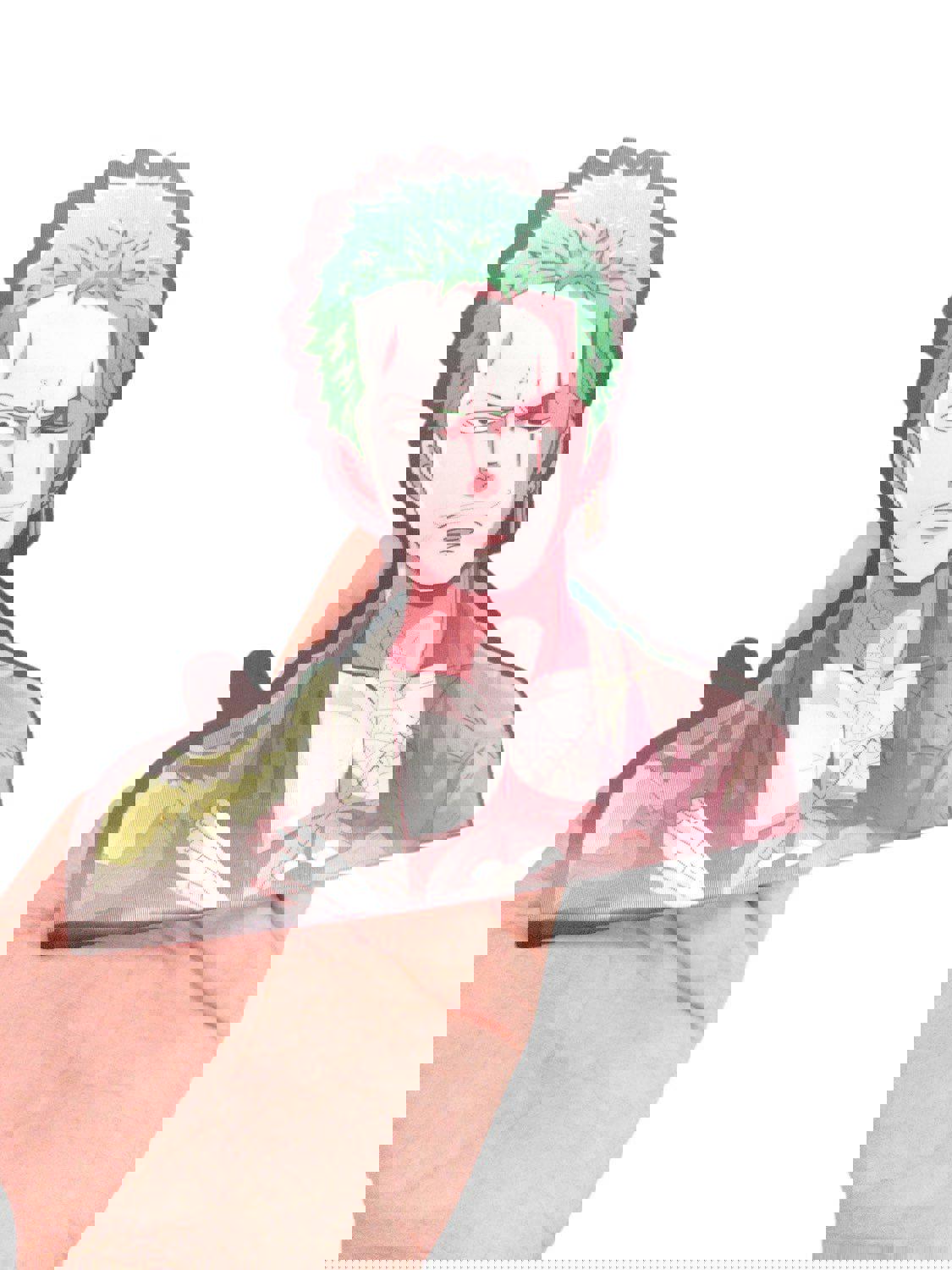 Zoro OP Pirates 3D Motion peeker sticker