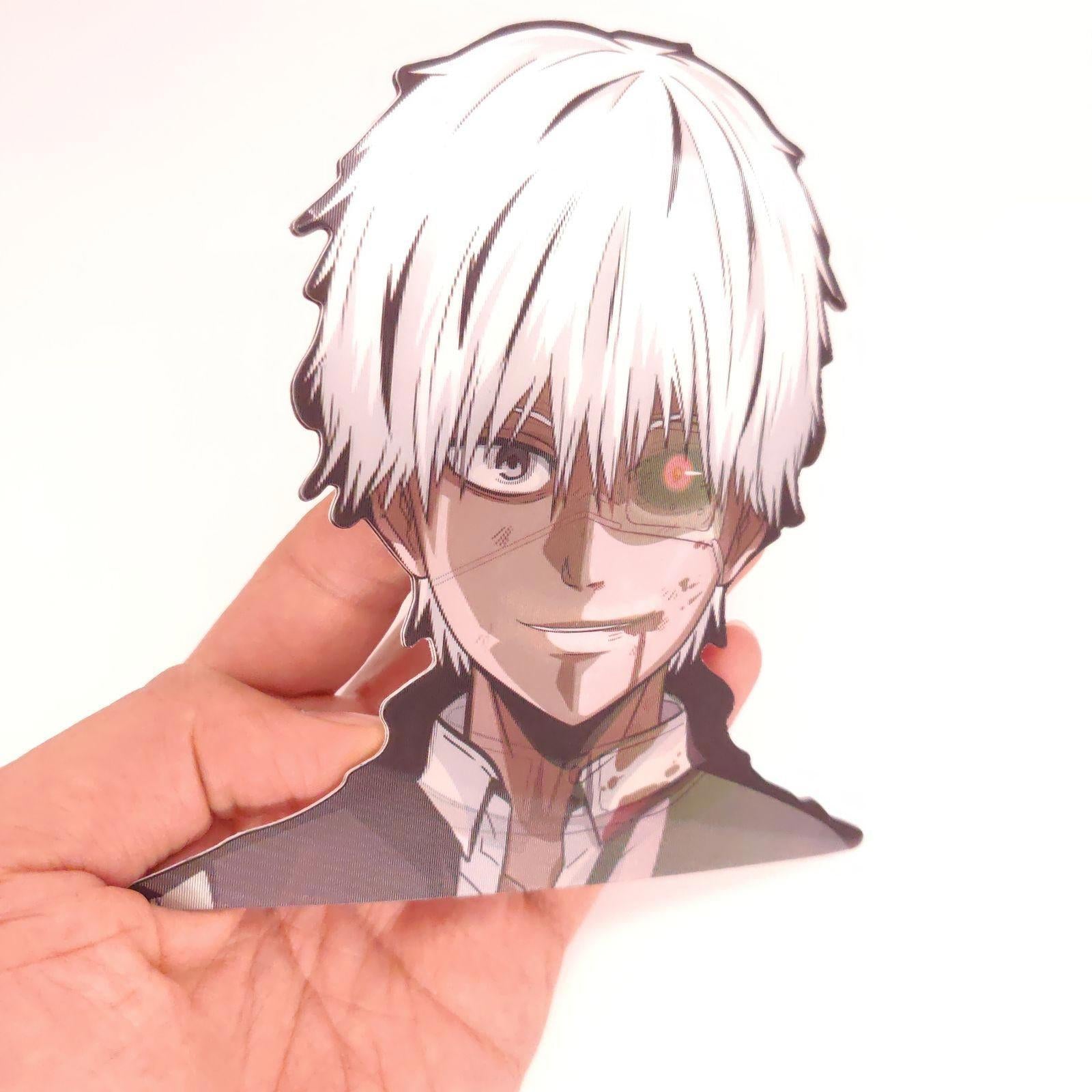 Ken Kaneki TG 3D motion Peeker Sticker