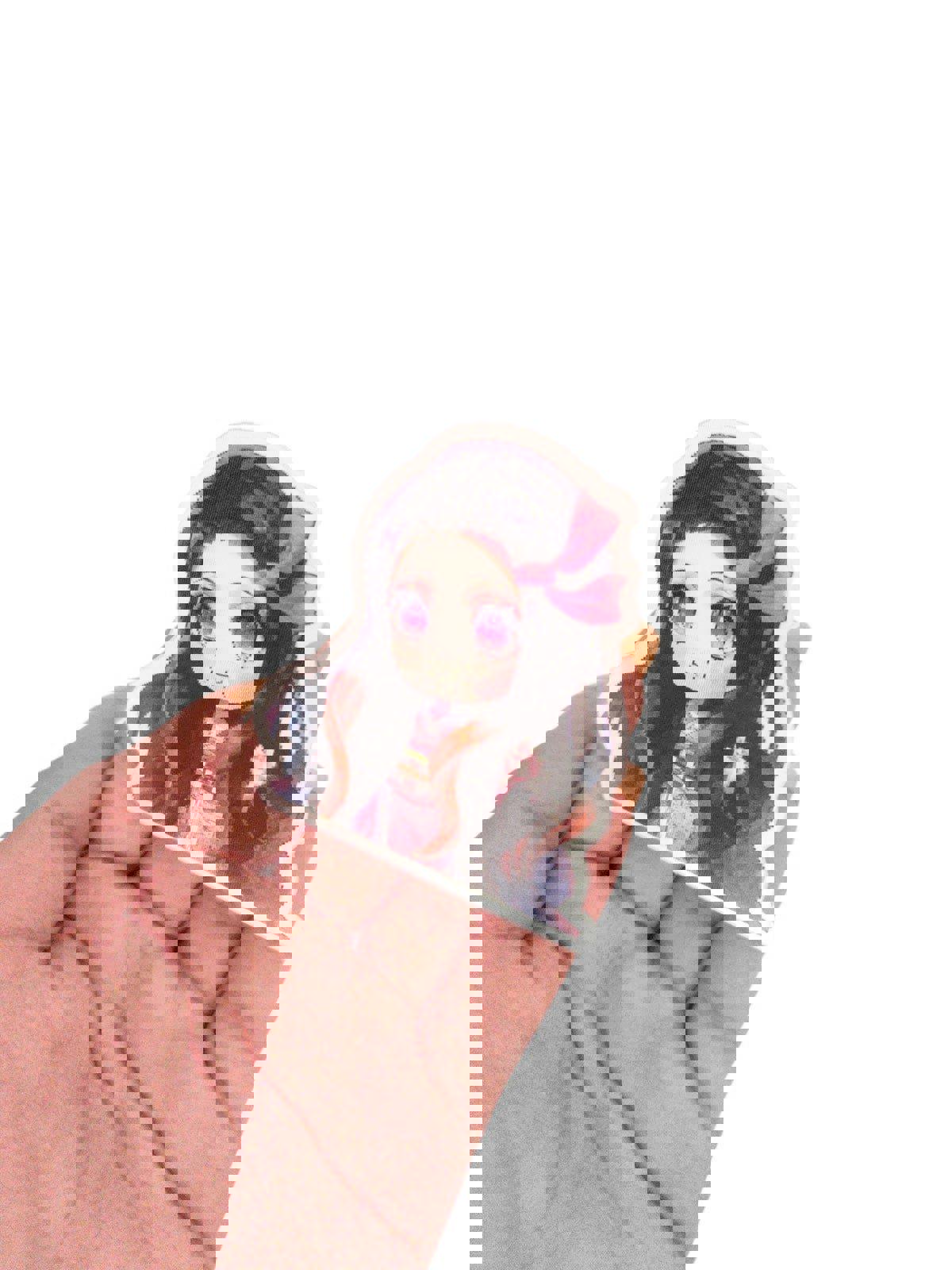 Nezuko DS Mini 3D Motion Peeker Sticker