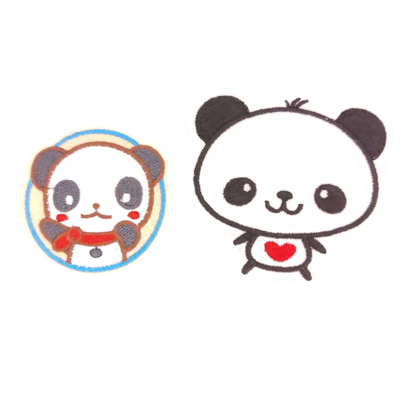 Panda iron on patch (Choose 1)