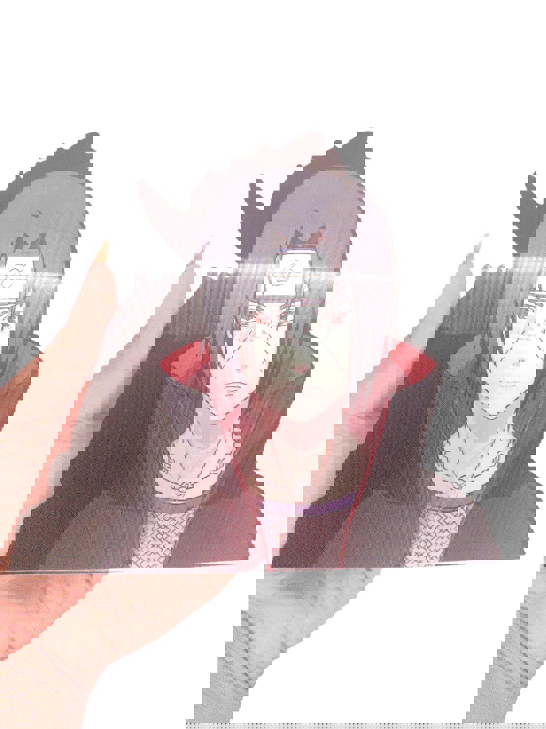 Itachi Ninja Shinobi 3D motion peeker sticker