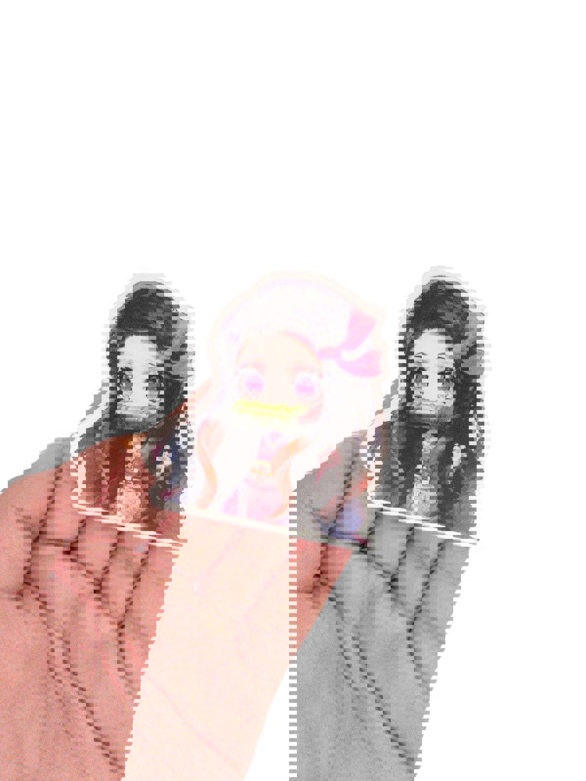 Nezuko DS Mini 3D Motion Peeker Sticker