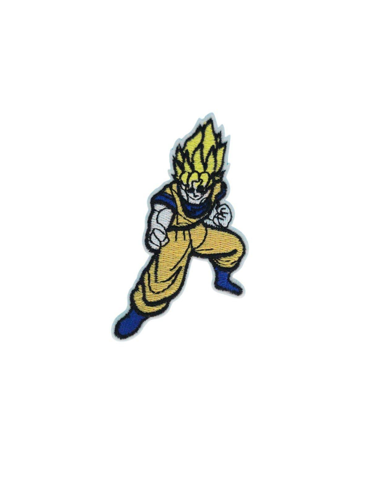 Super Saiyan Goku from DBZ Iron On Patch