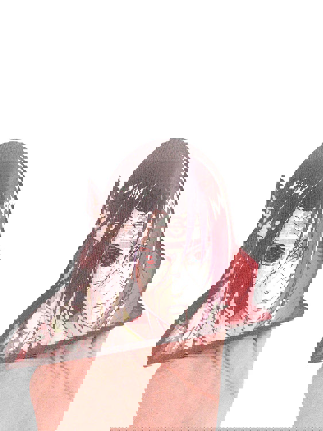 Itachi Shinobi Ninja 3D motion peeker sticker