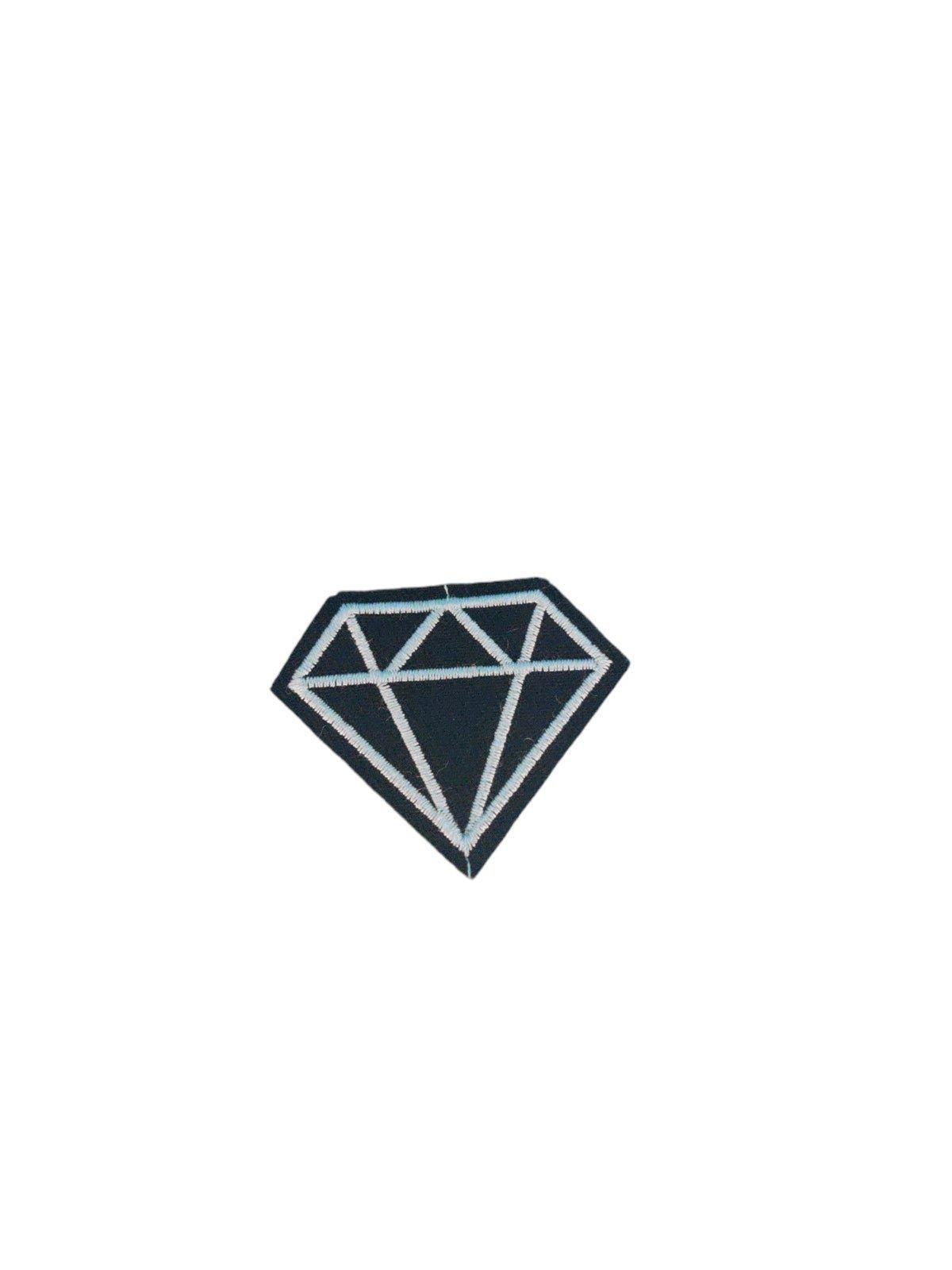 Black Diamond Iron On Patch