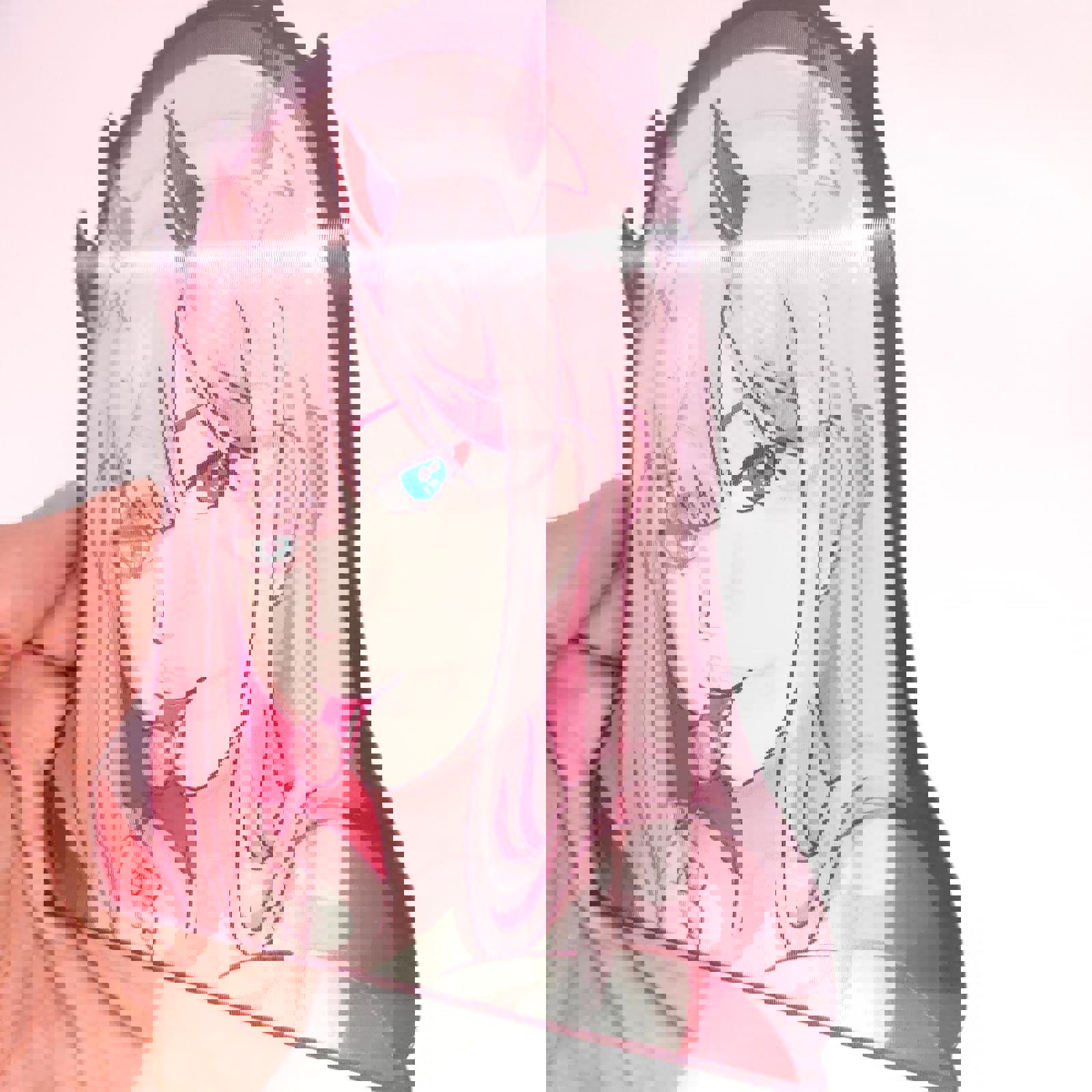 Zero Two Darling in the Franxx Motion Peeker Sticker