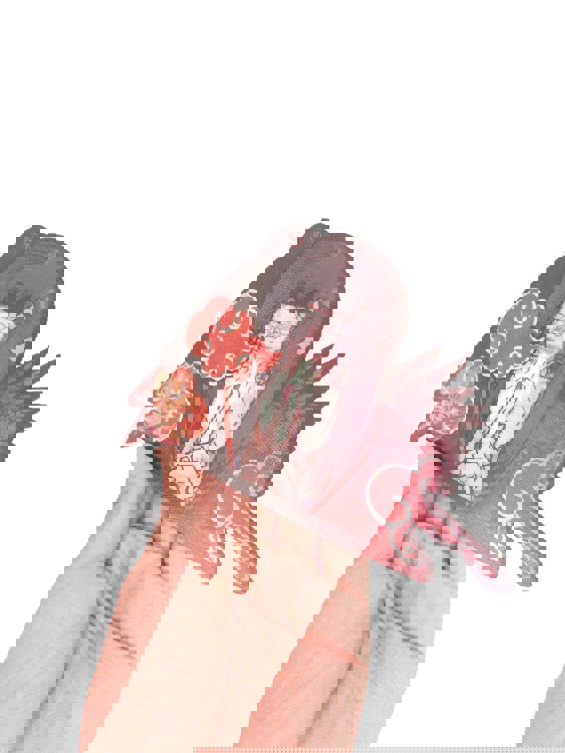Itachi Ninja Shinobi 3D motion peeker sticker