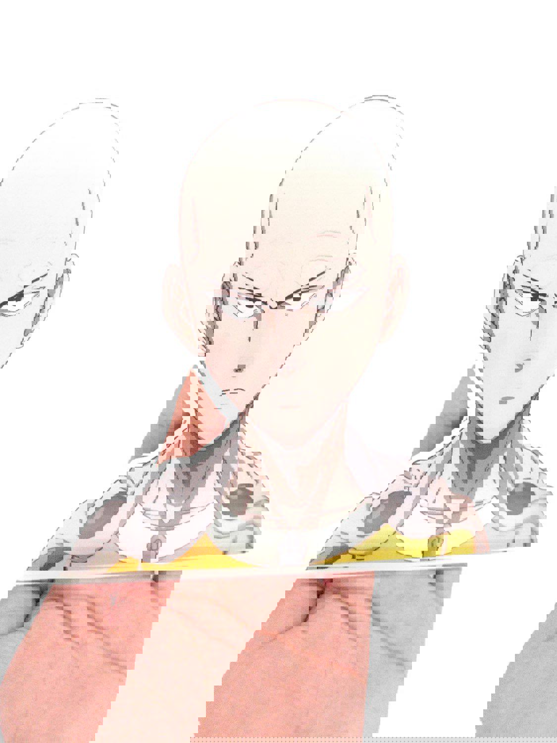 Saitama OPA One Punch 3D Motion Peeker Sticker