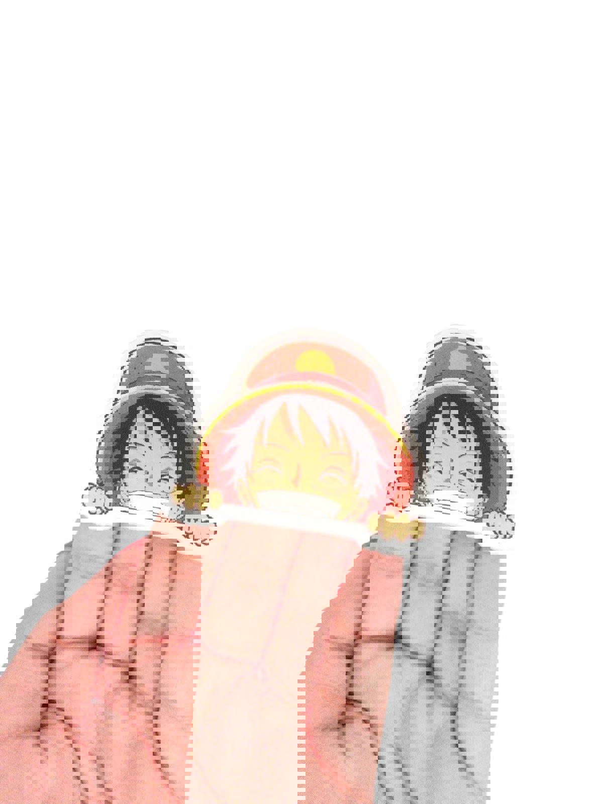 Luffy OP Pirate Mini 3D Motion Peeker Sticker