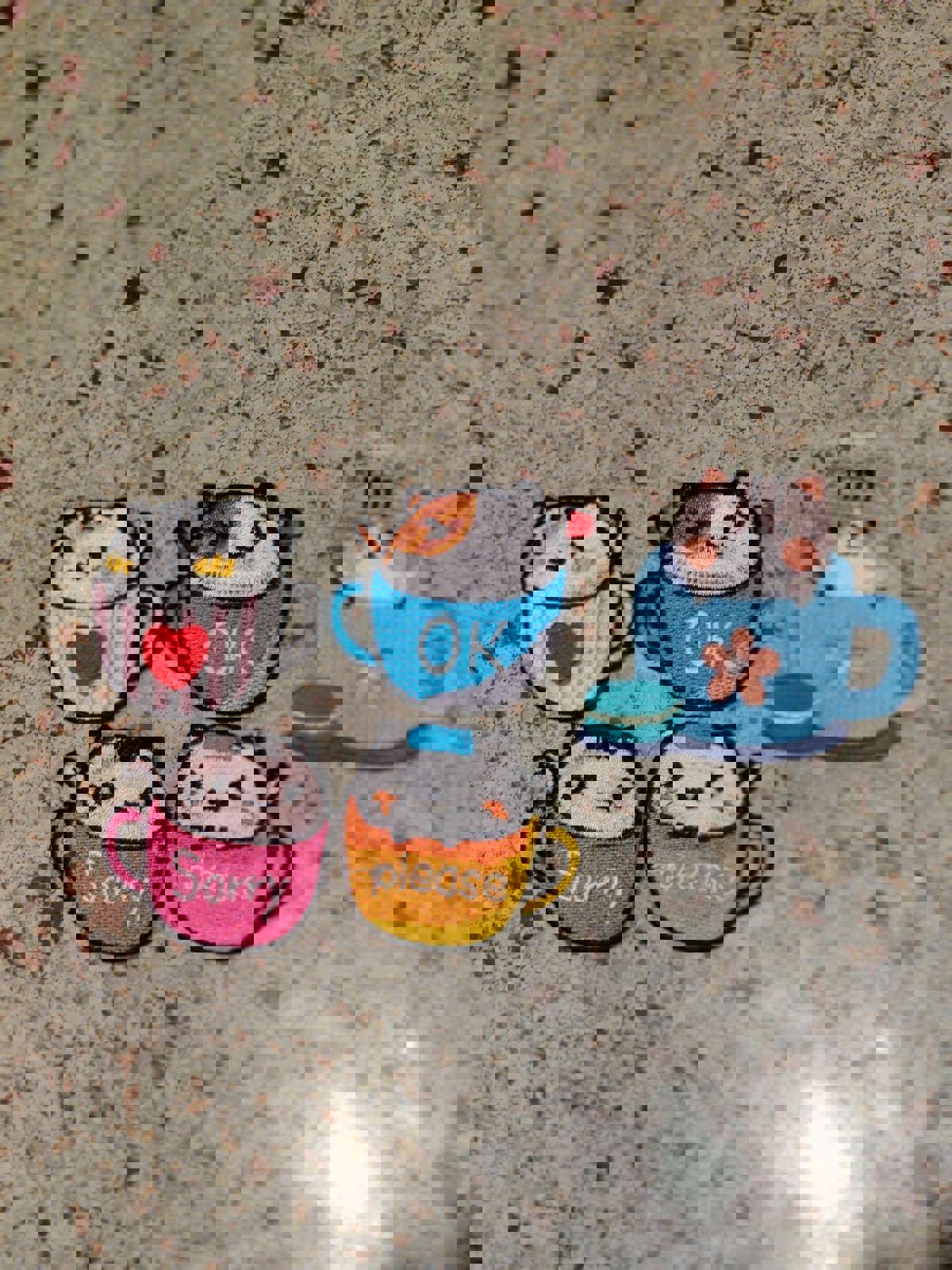 Cat iron on patch (Choose 1)