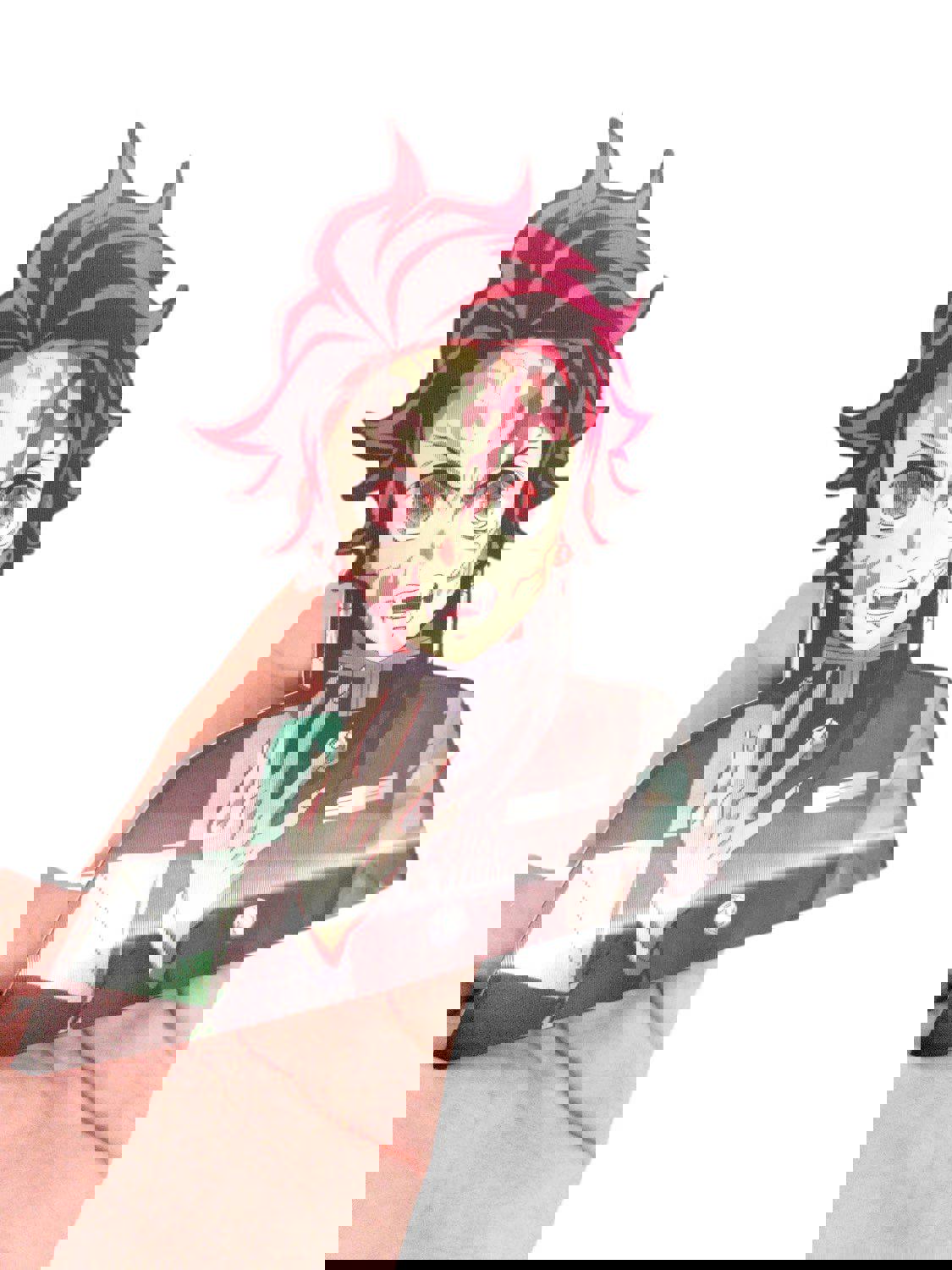 Tanjiro DS slayer 3D motion peeker sticker