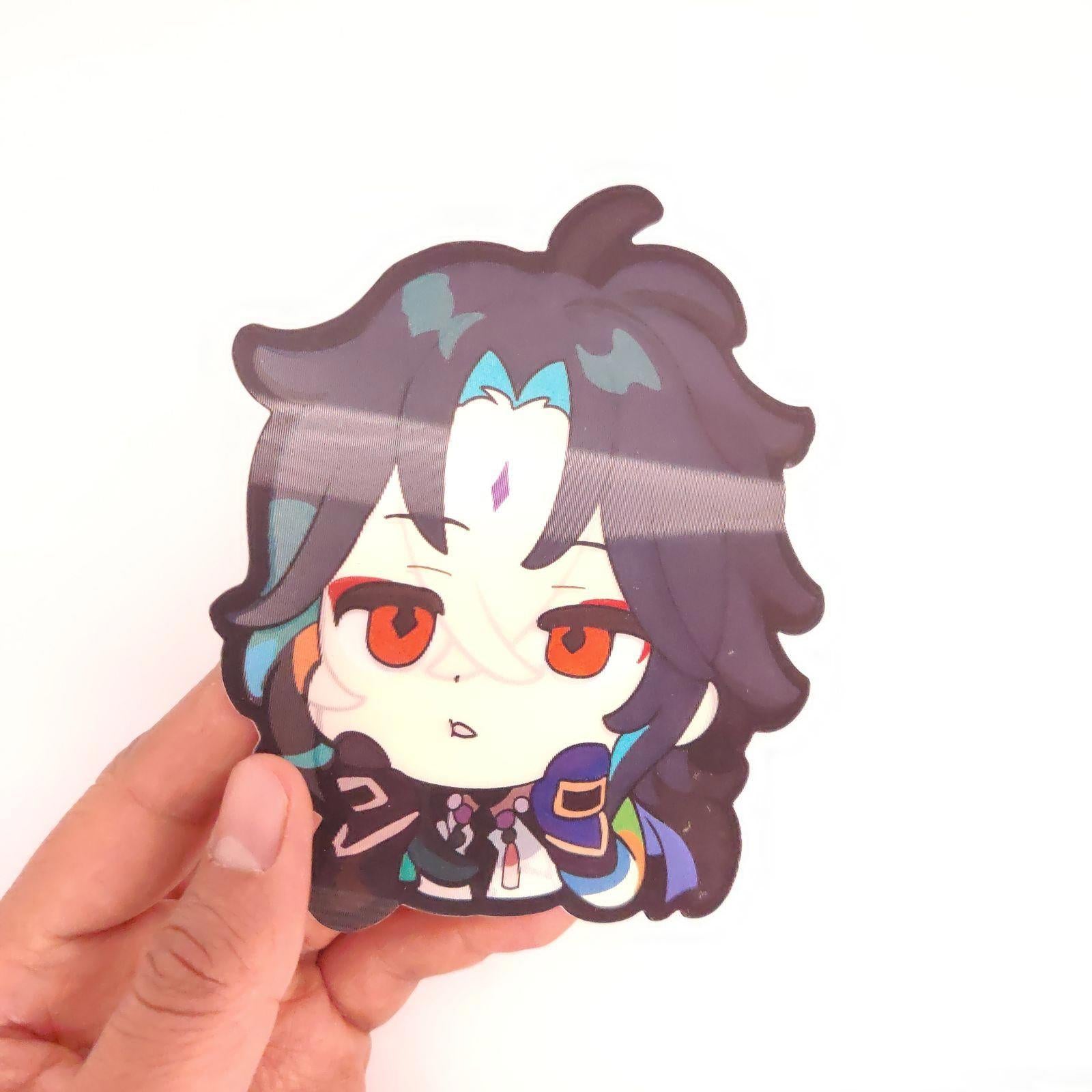 Xiao Genshin 3D Motion Peeker Sticker