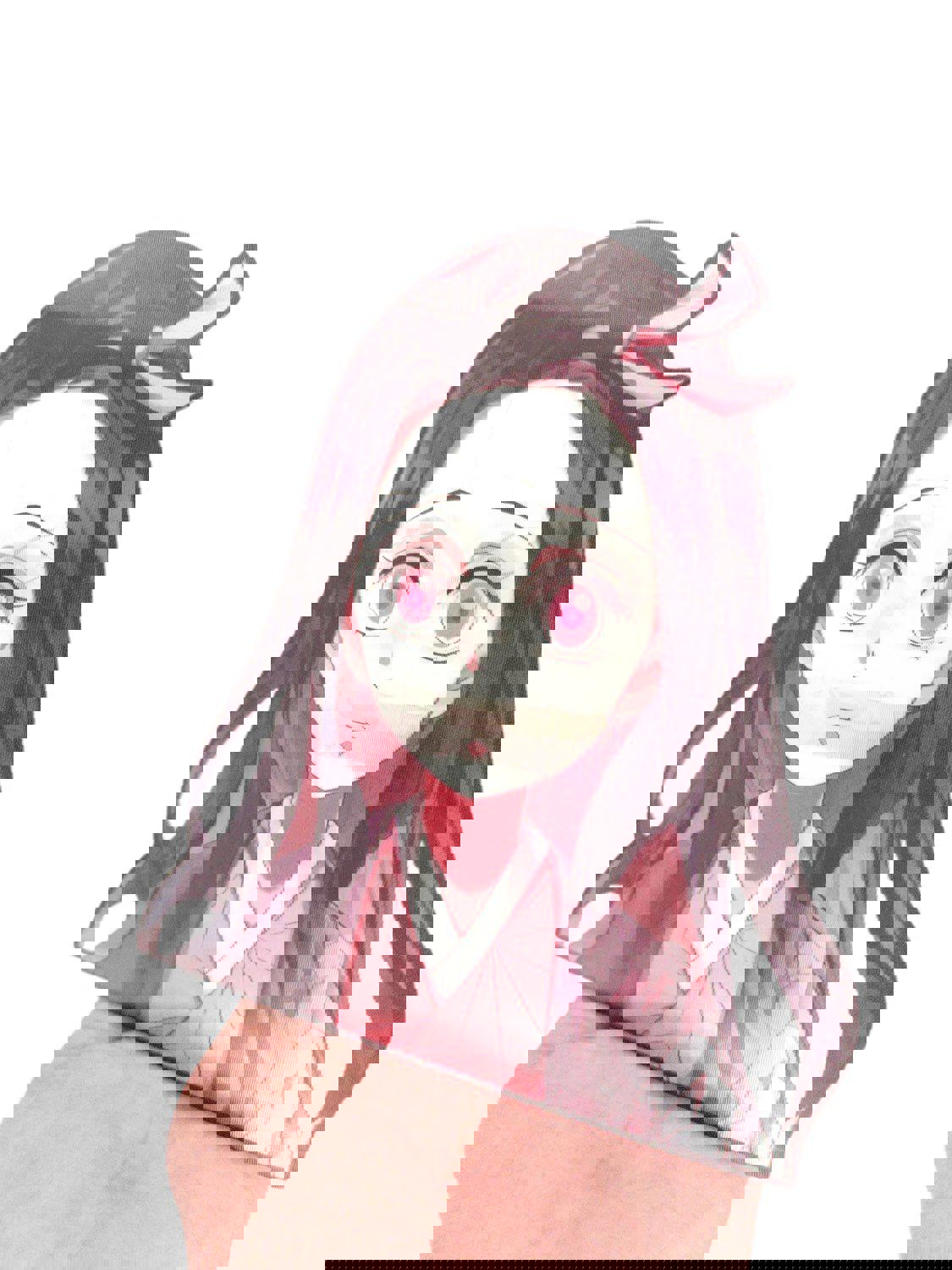 Nezuko DS slayer 3D motion peeker sticker