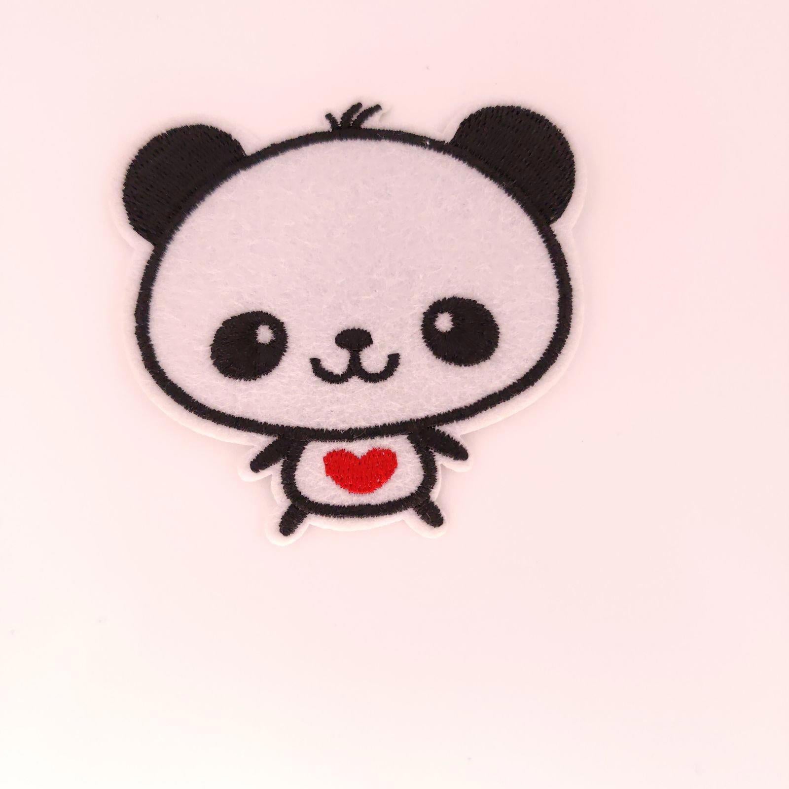 Panda iron on patch (Choose 1)