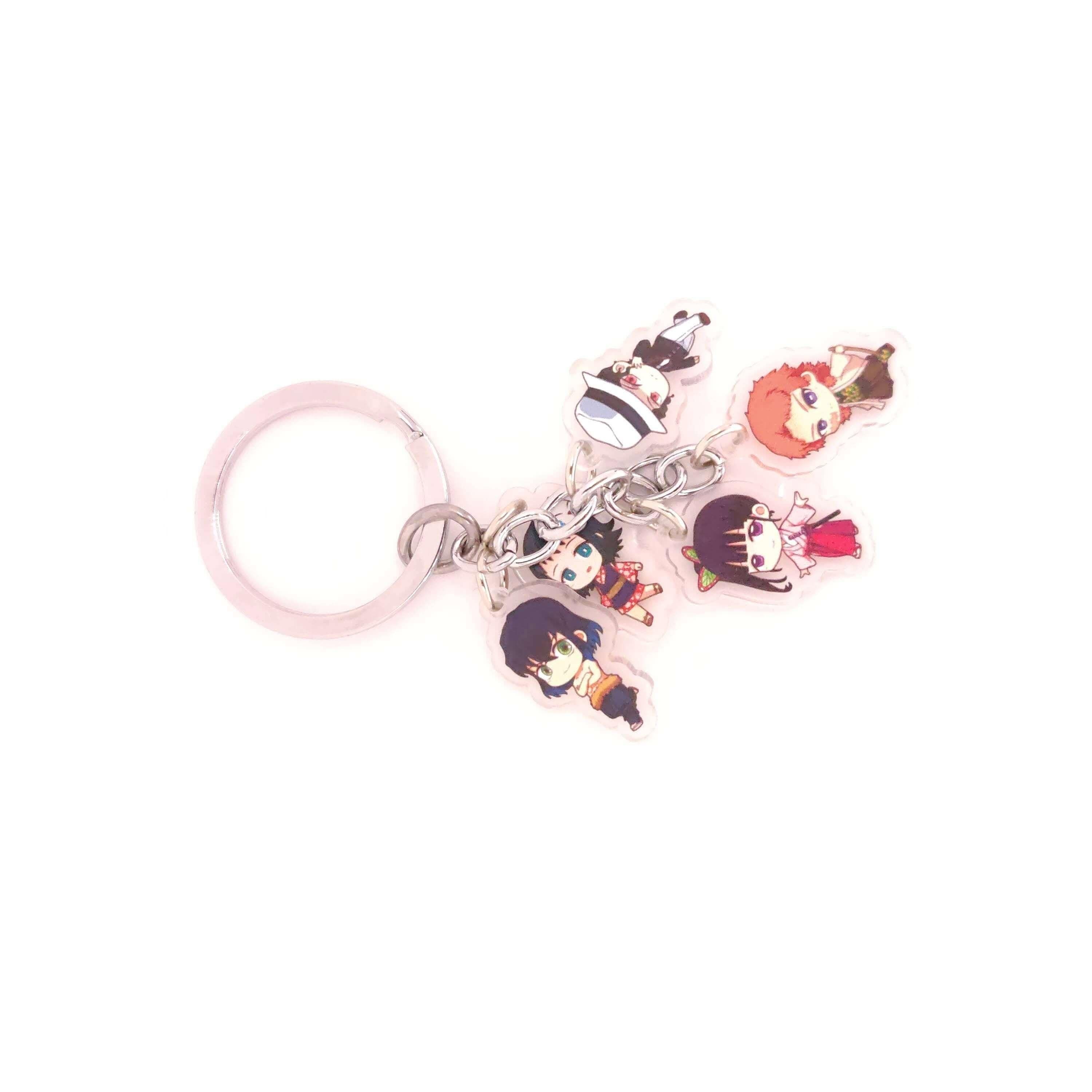 Slayer 5pc Keychains