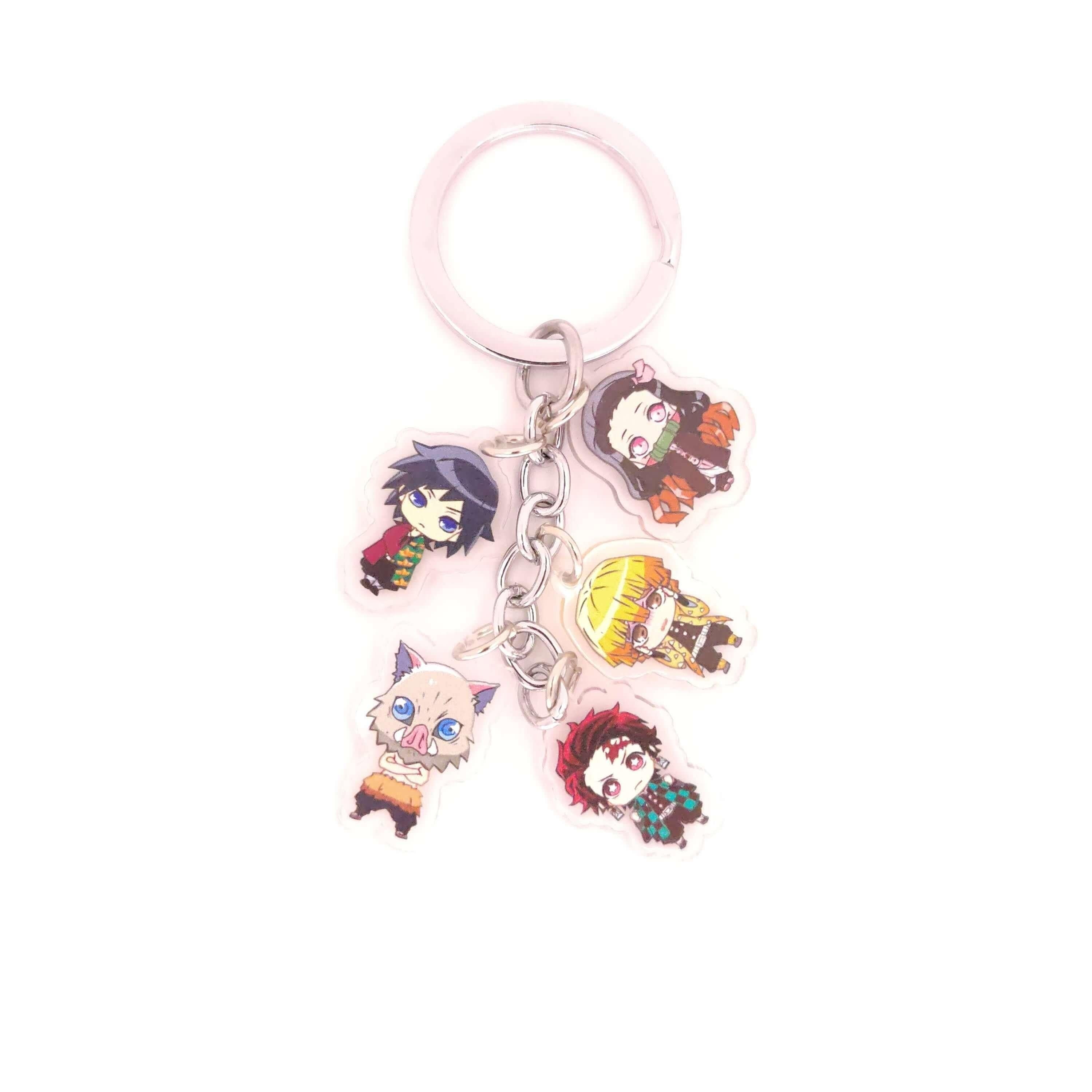 Slayer 5pc Keychains
