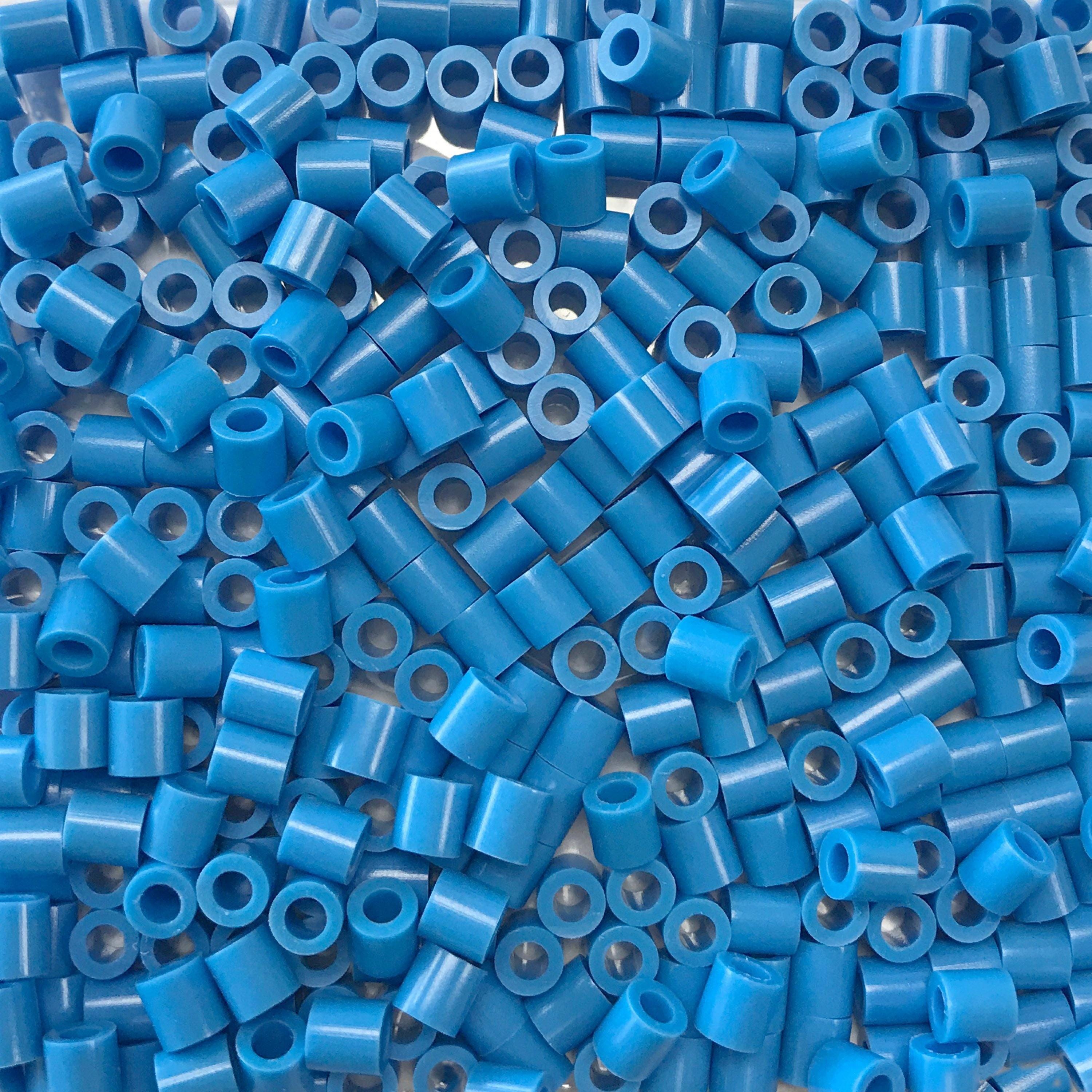 Perler Beads 1,000 Pack – Blues/Cool Colors (5mm) | Assorted Fuse Beads for Melty Bead & Pixel Art