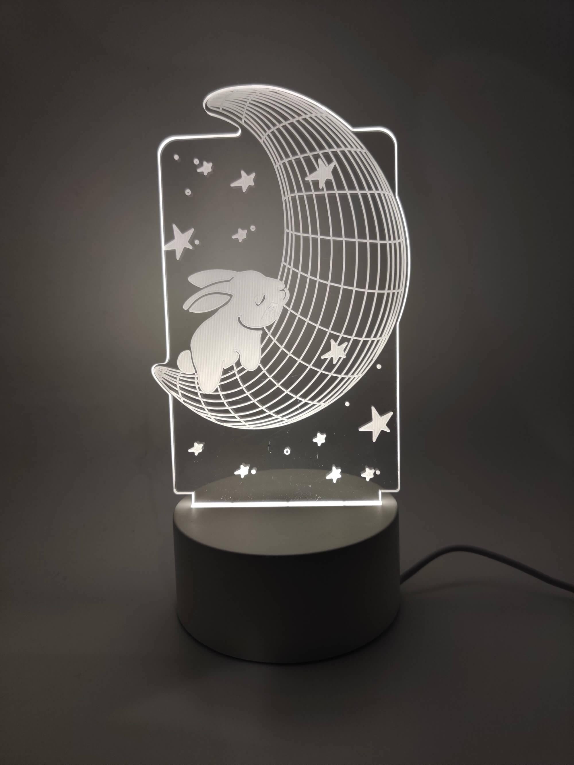 Led Acrylic NightLights - Cozy Companions