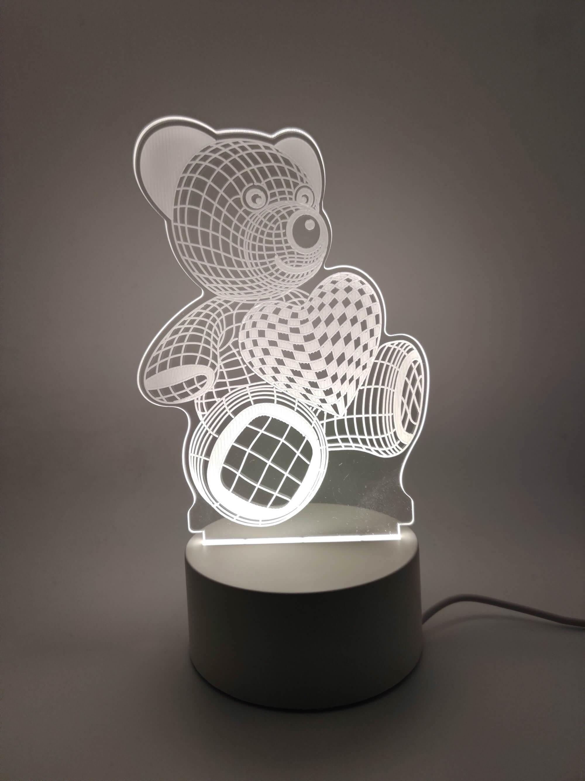 Led Acrylic NightLights - Cozy Companions