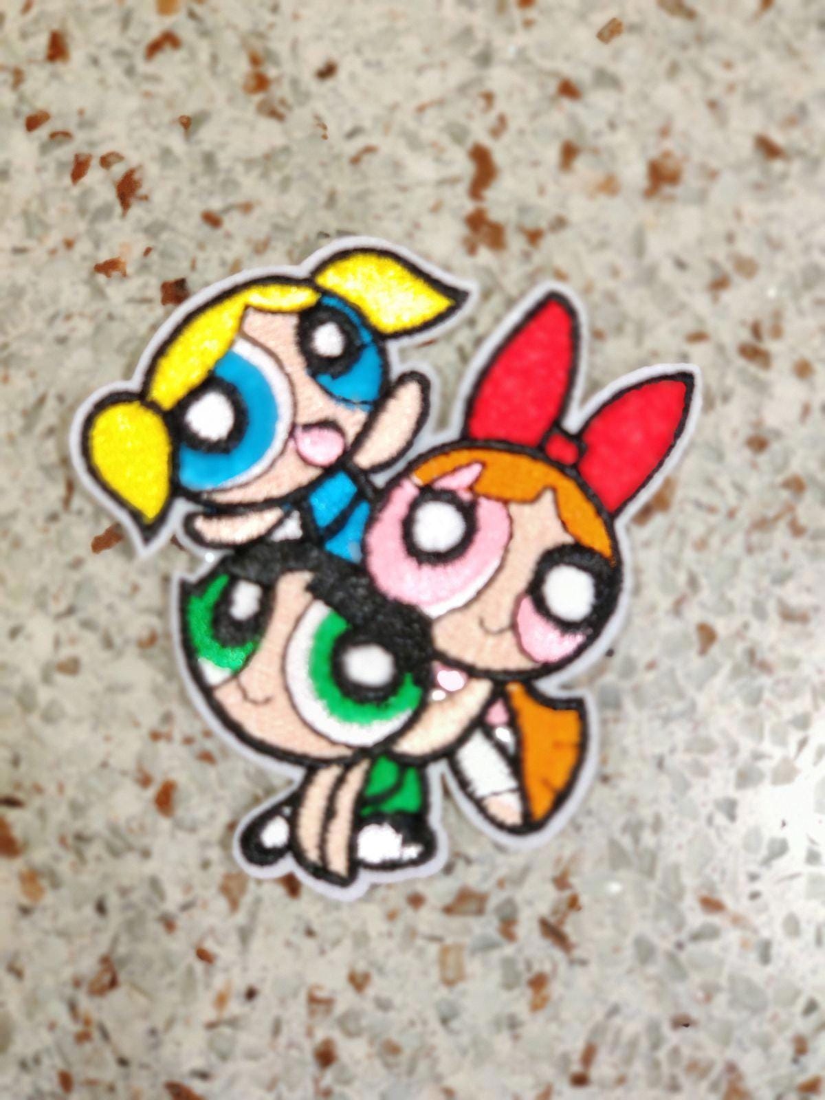 Power girls iron on patch