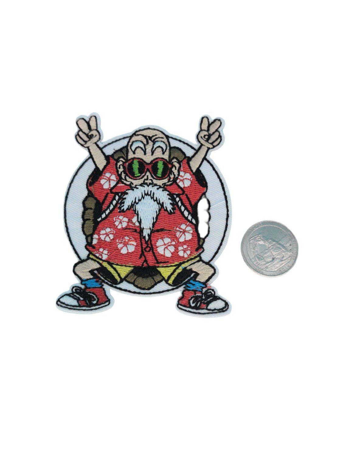 Roshi DBZ Iron On Patch