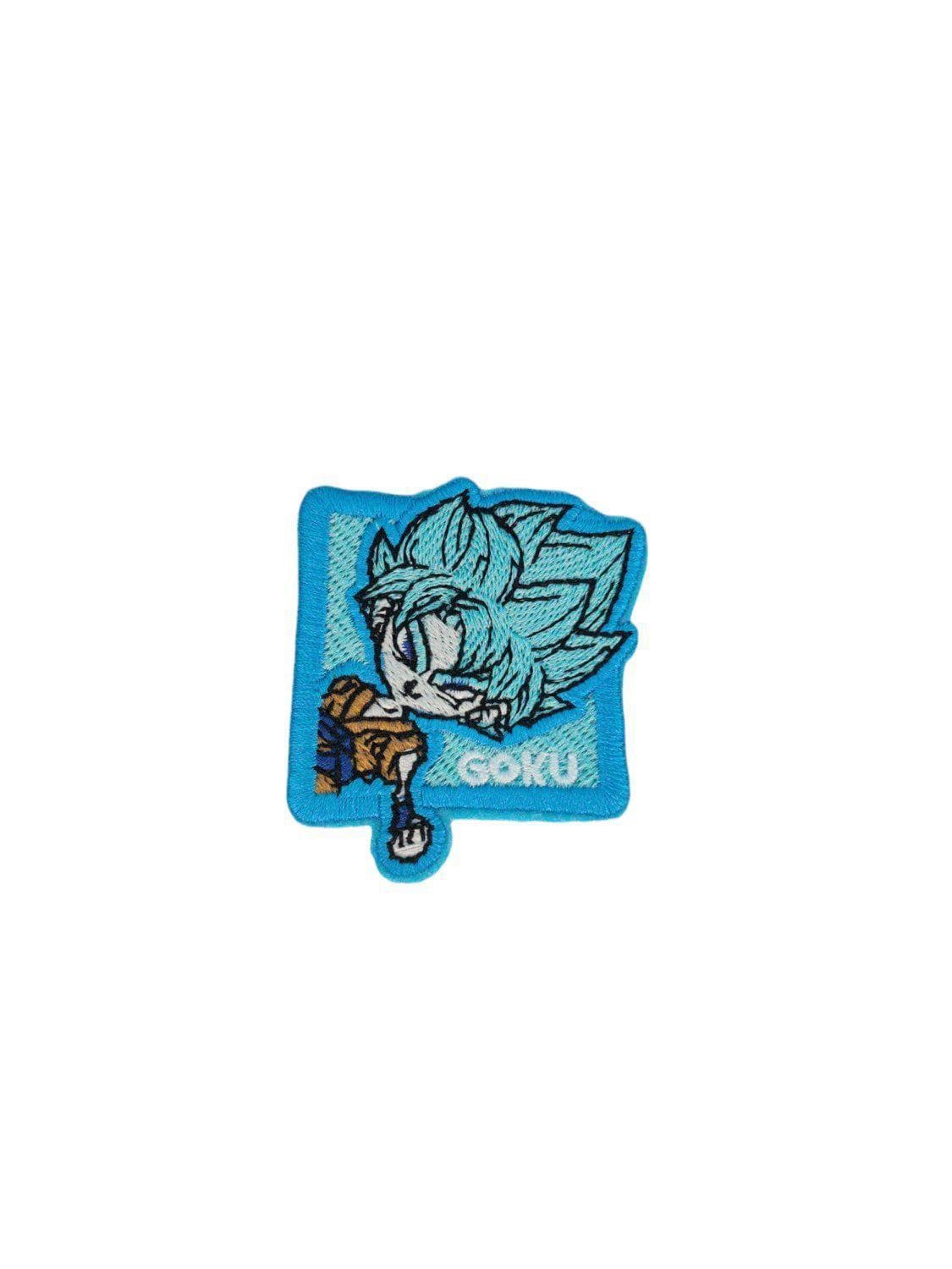 Super Saiyan Blue DBZ Iron On Patch