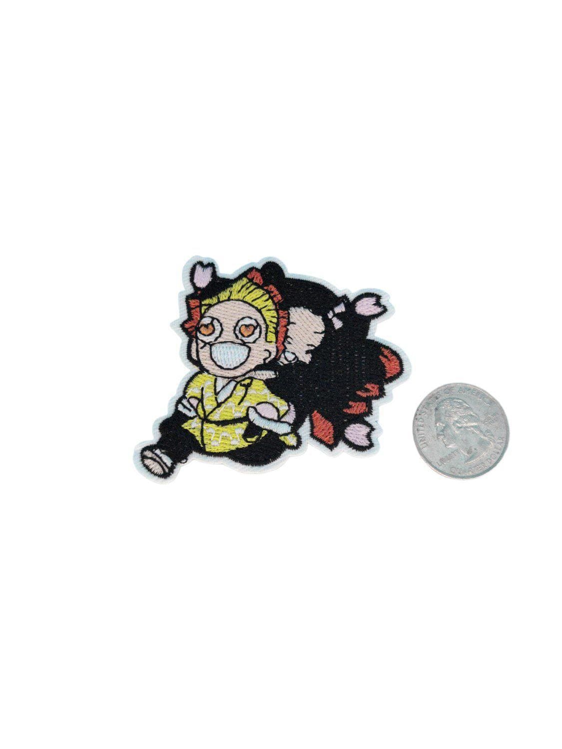 Zenitsu/Nezuko DS Iron On Patch
