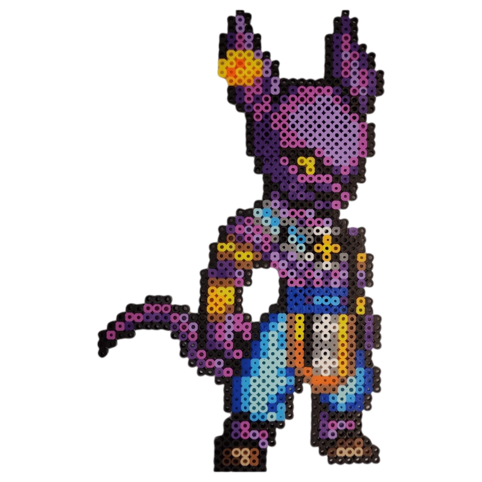 Beer Perler Bead Art: Anime Decor