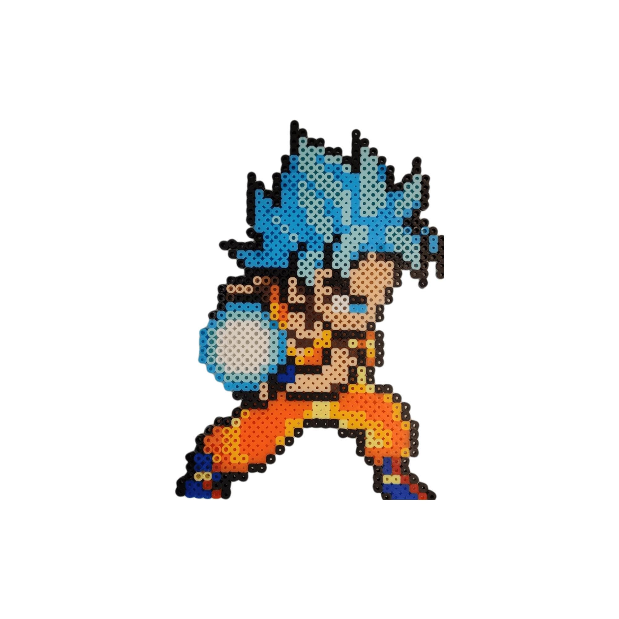 Super Saiyan Blue Perler