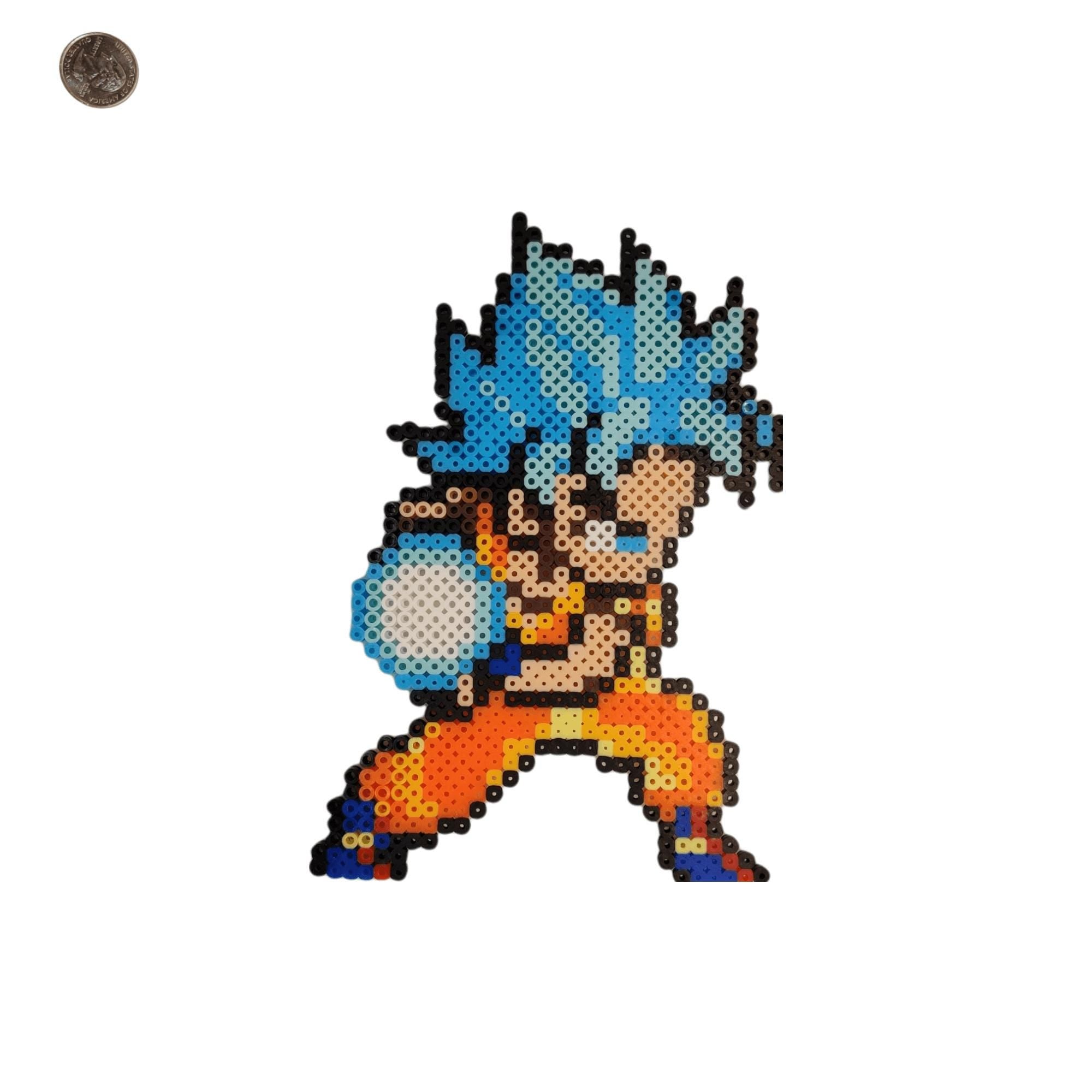 Super Saiyan Blue Perler