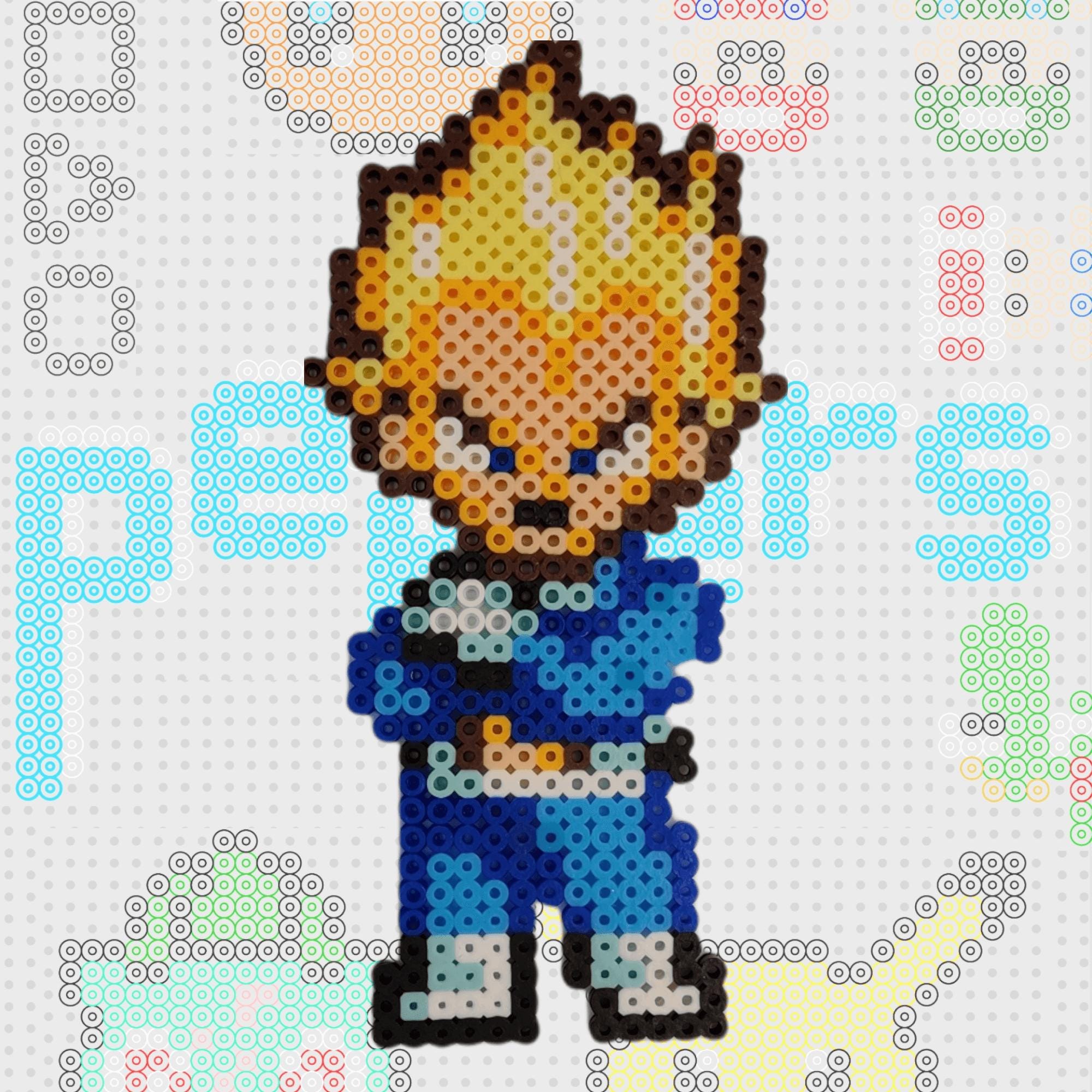 Super Saiyan Perler