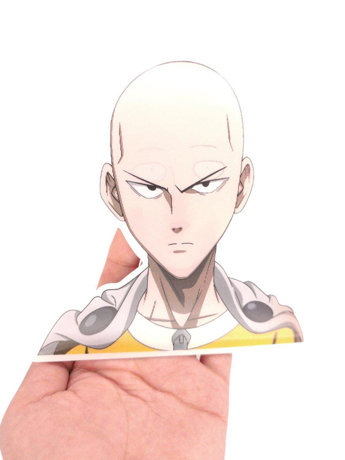Saitama OPM 3D Motion Peeker Sticker