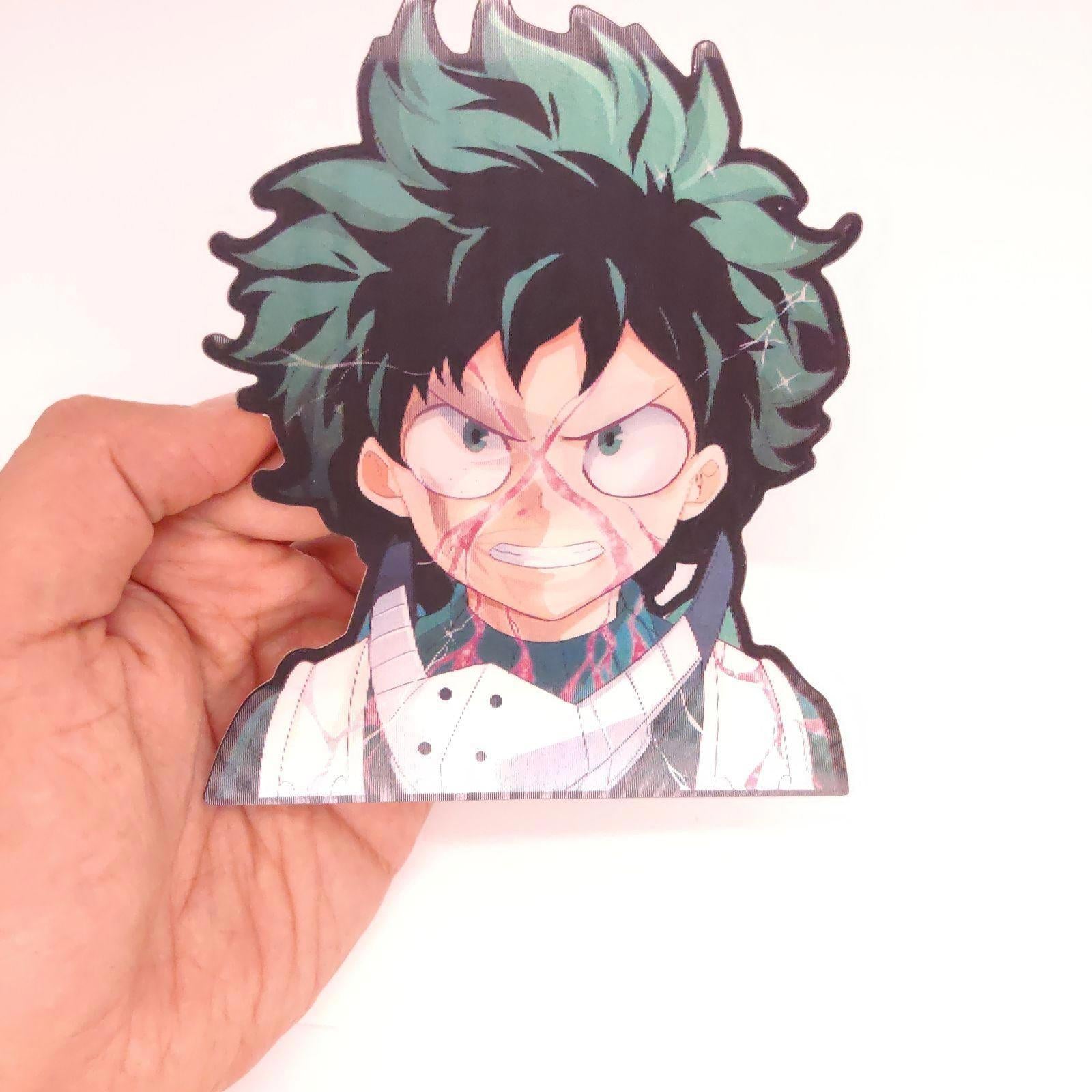 Hero Midoriya MHA Motion Peeker Sticker