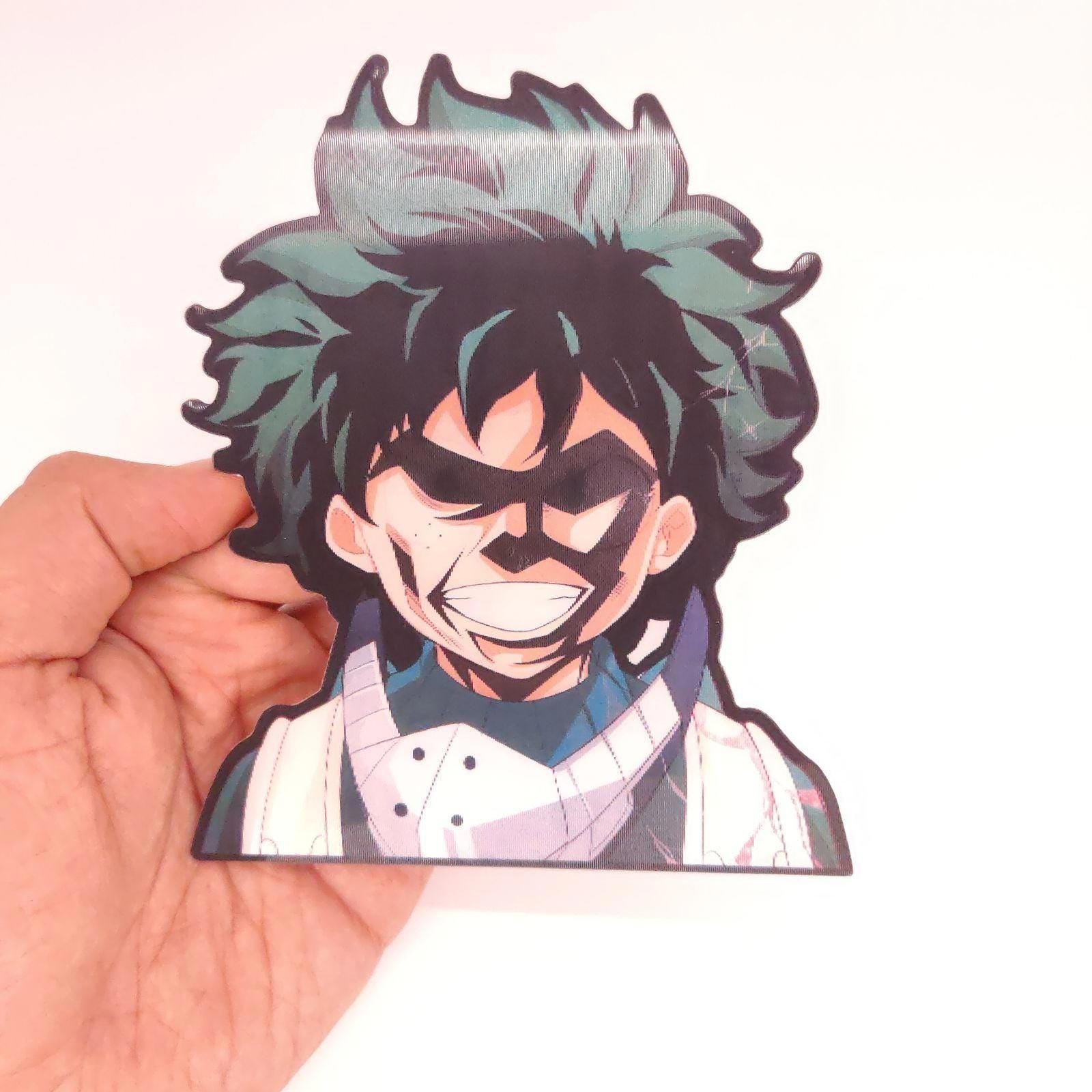 Hero Midoriya MHA Motion Peeker Sticker