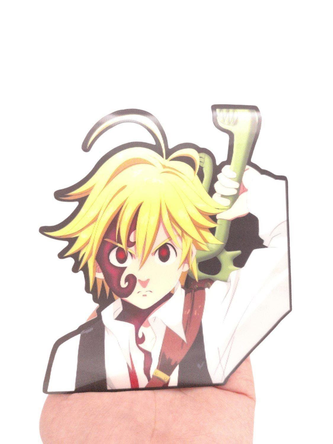Deadly Sins 3D motion peeker sticker