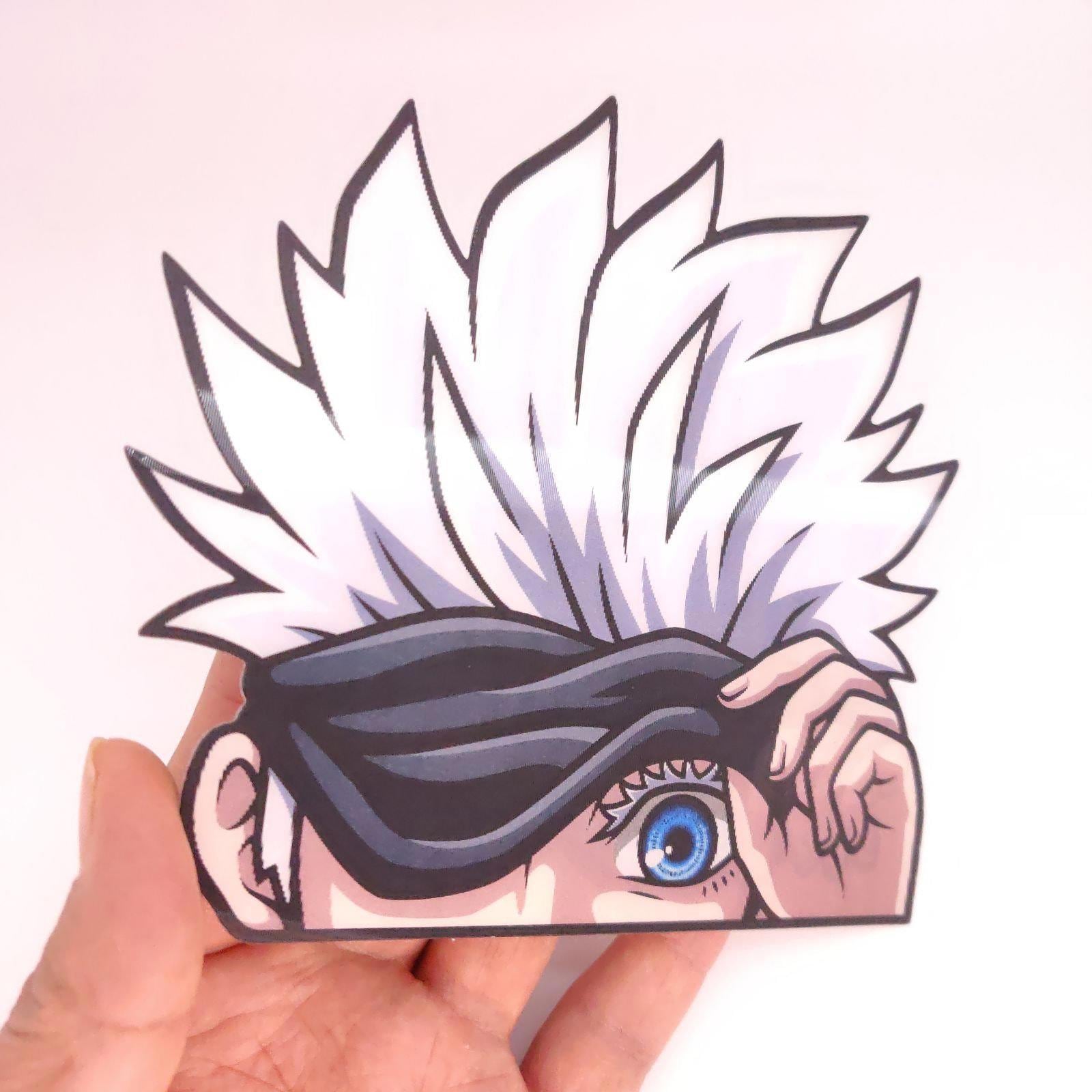 JJK 3D Motion Peeker Sticker