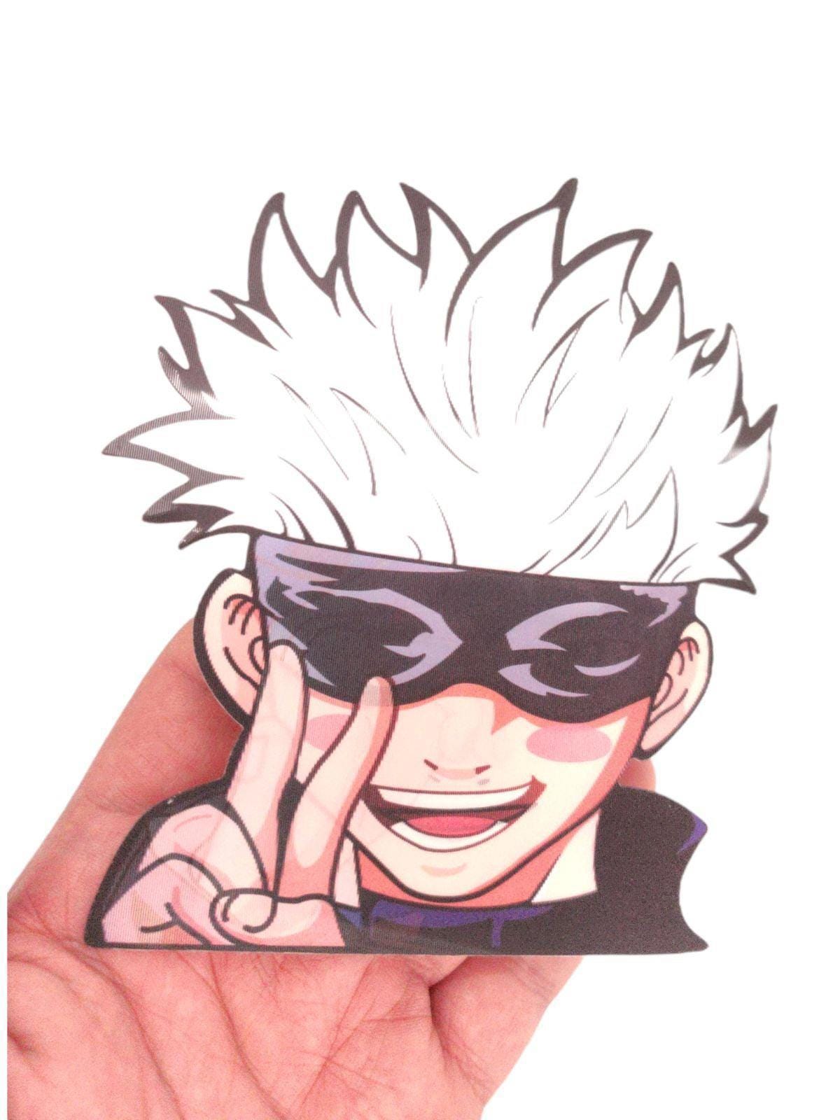 JJK 3D motion Peeker sticker
