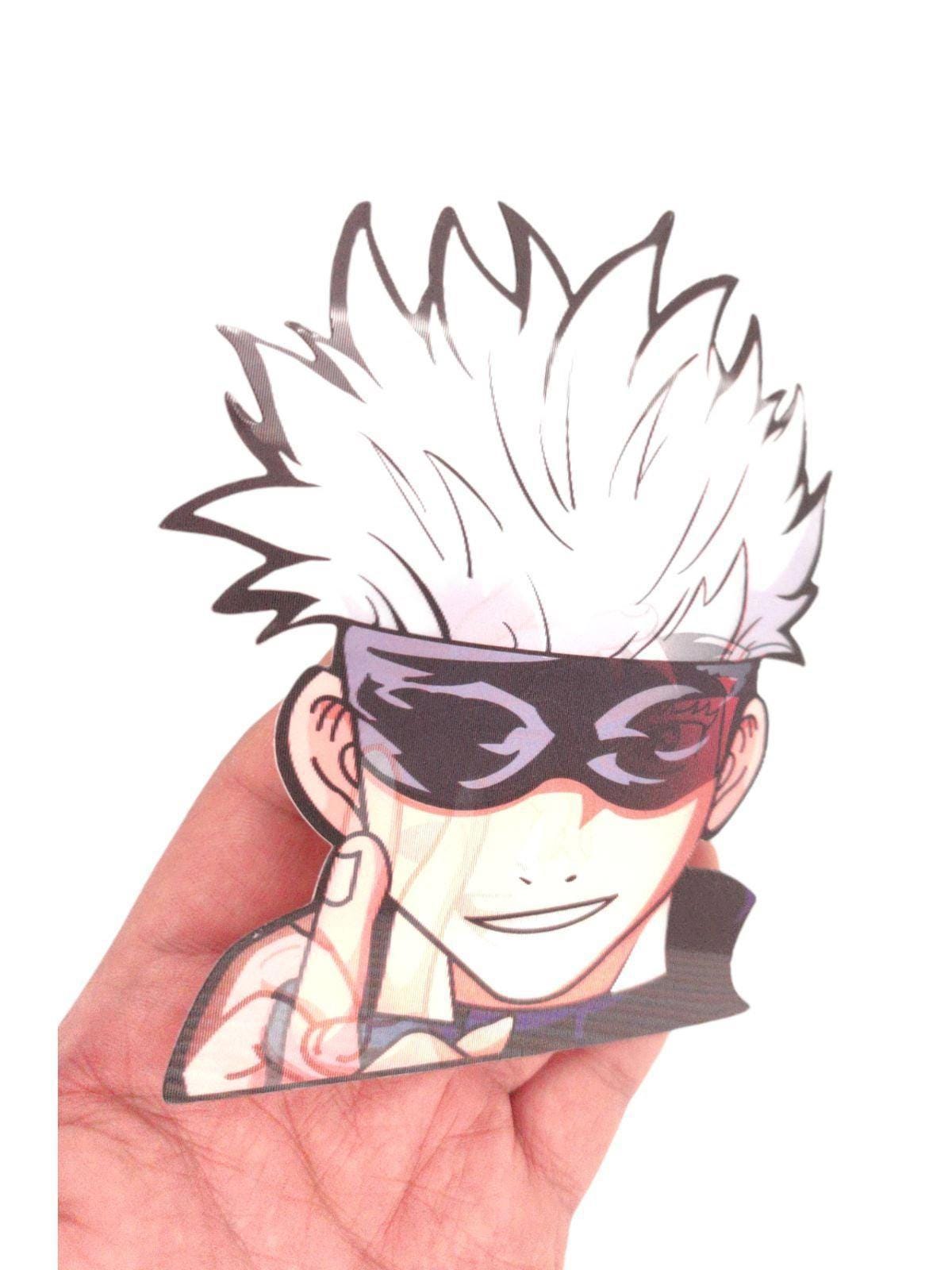 JJK 3D motion Peeker sticker