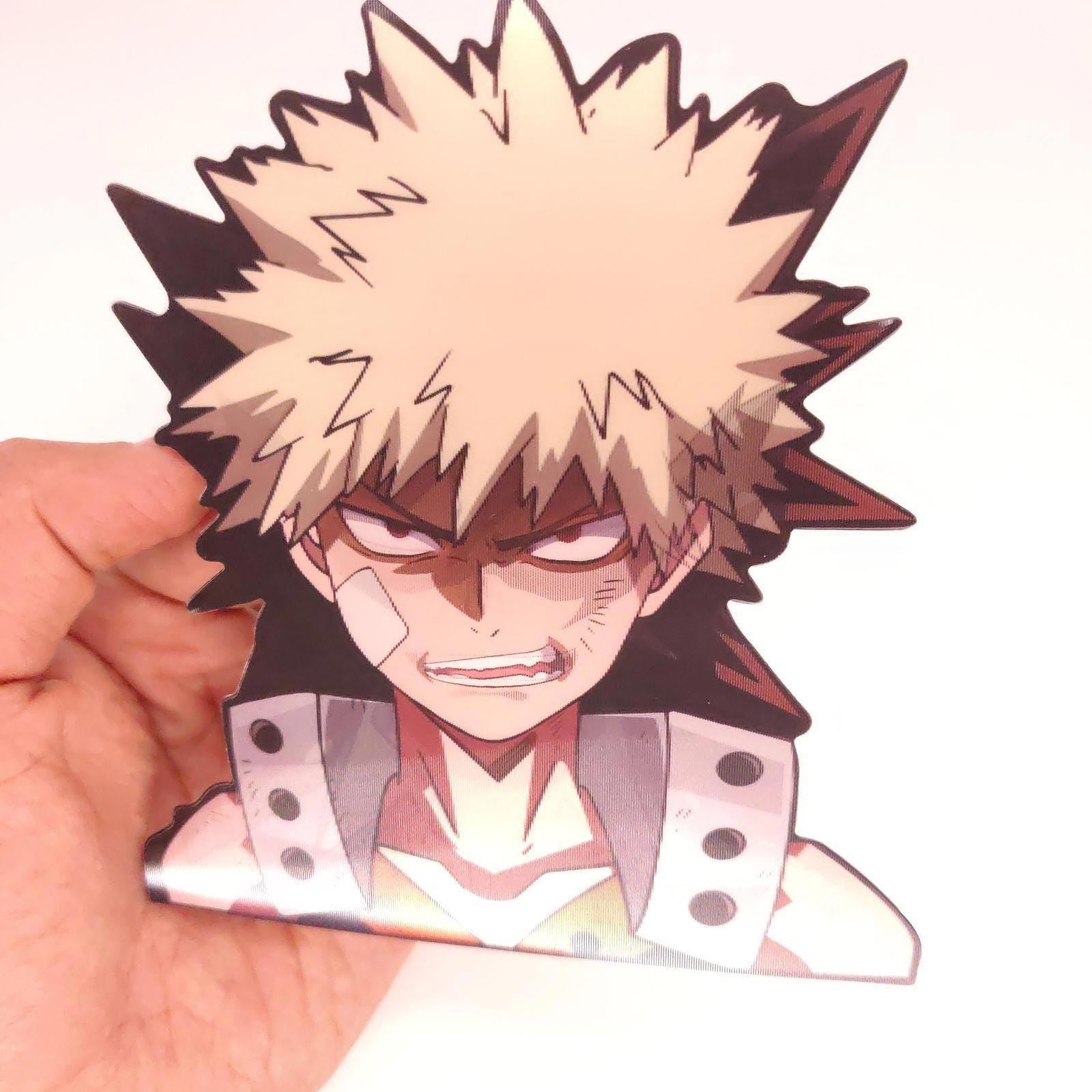Hero MHA motion Peeker Sticker