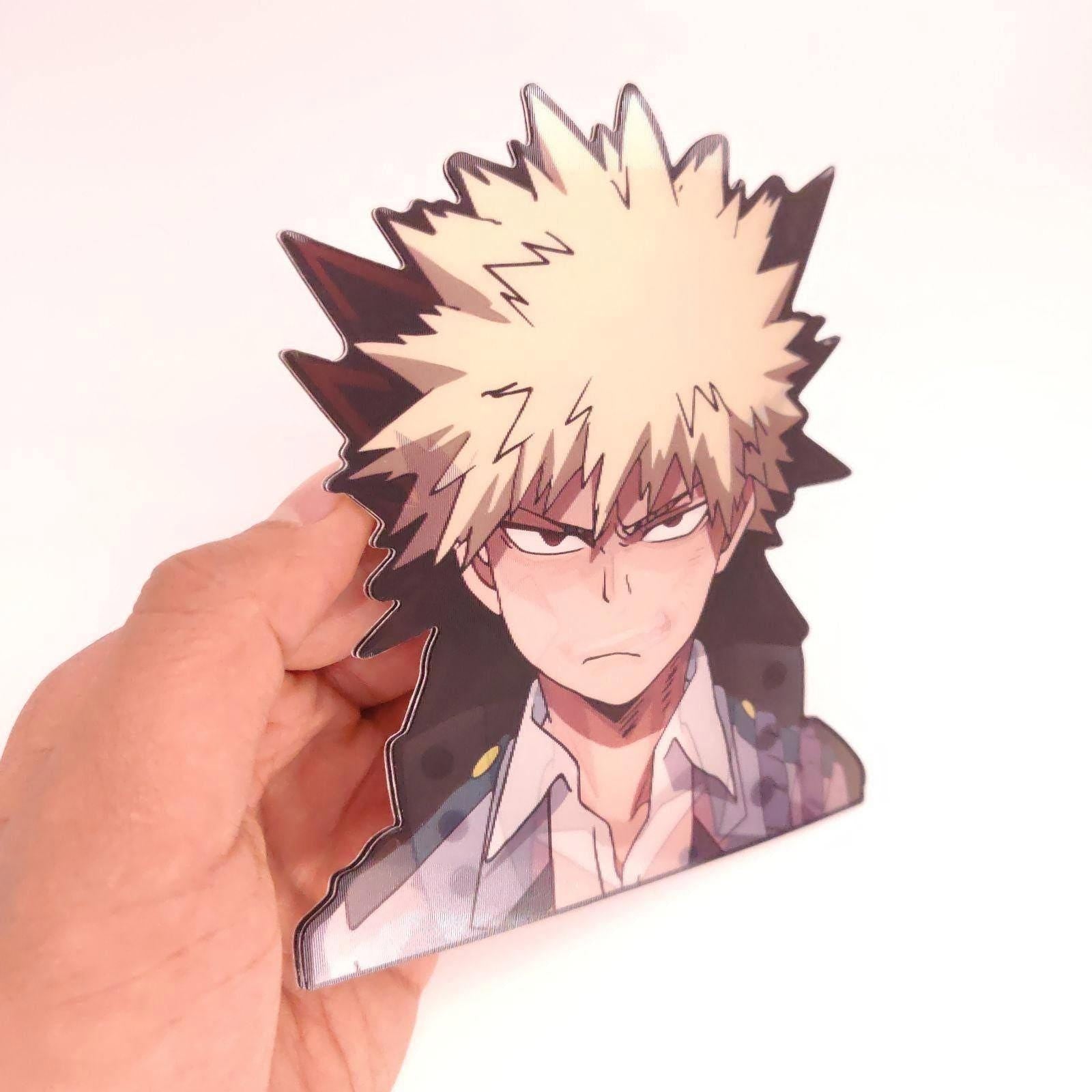 Hero MHA motion Peeker Sticker