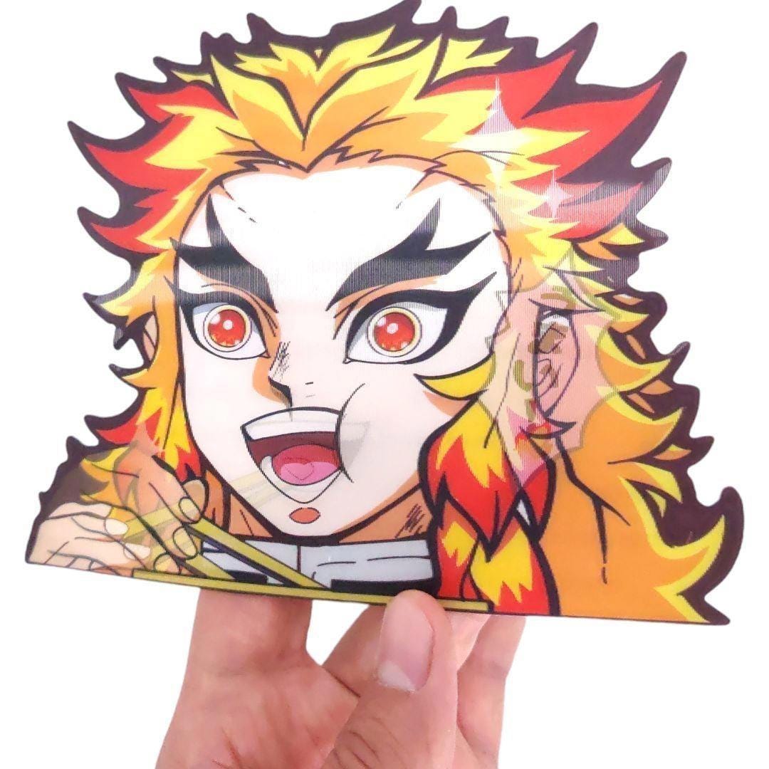Hashira DS slayer 3D Motion Peeker Sticker
