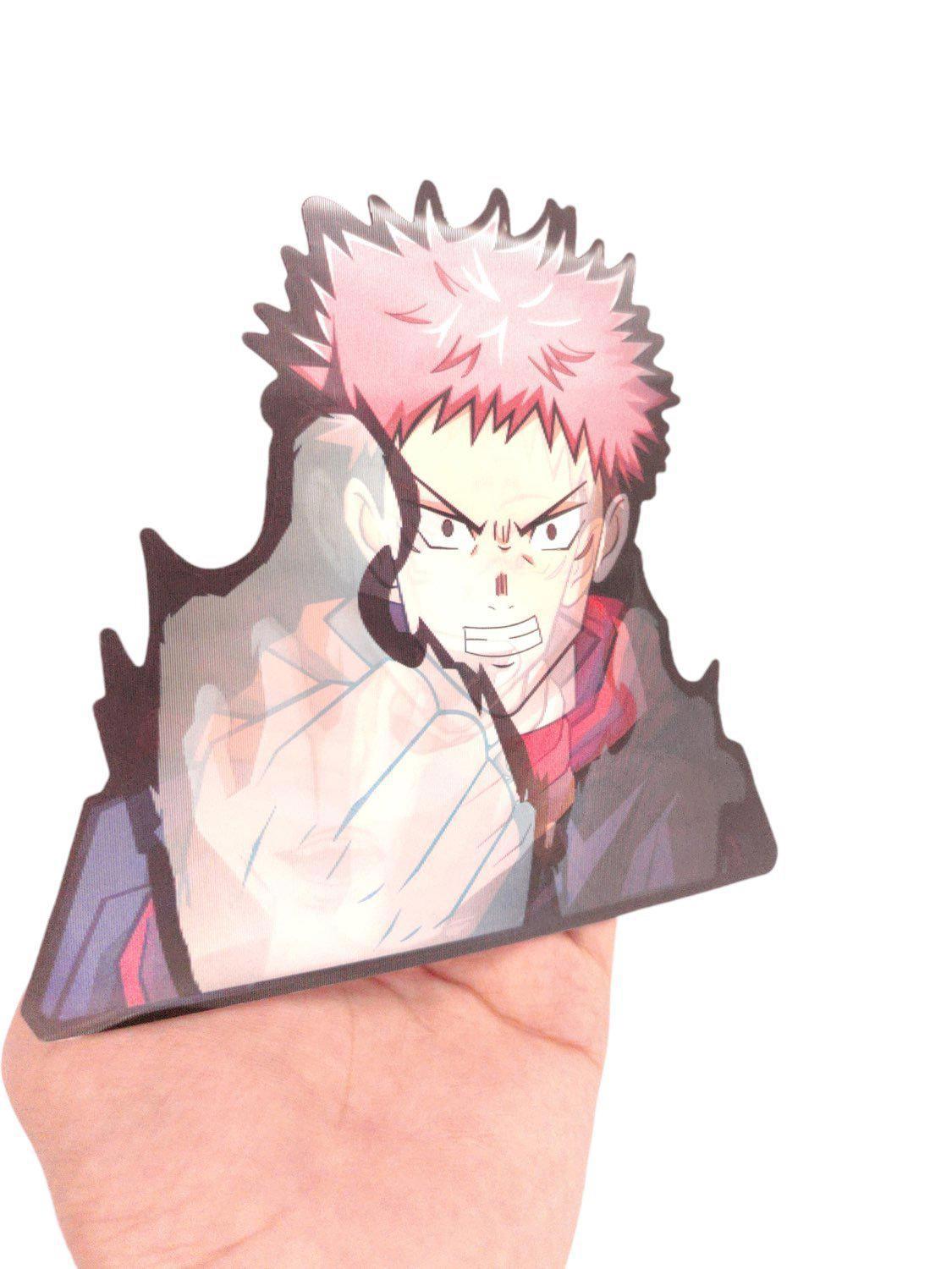 Sorcerer JJK 3D motion peeker sticker