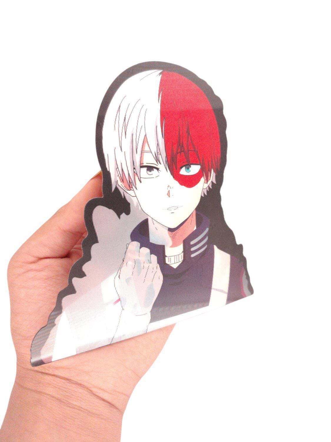 Hero MHA 3D motion peeker sticker