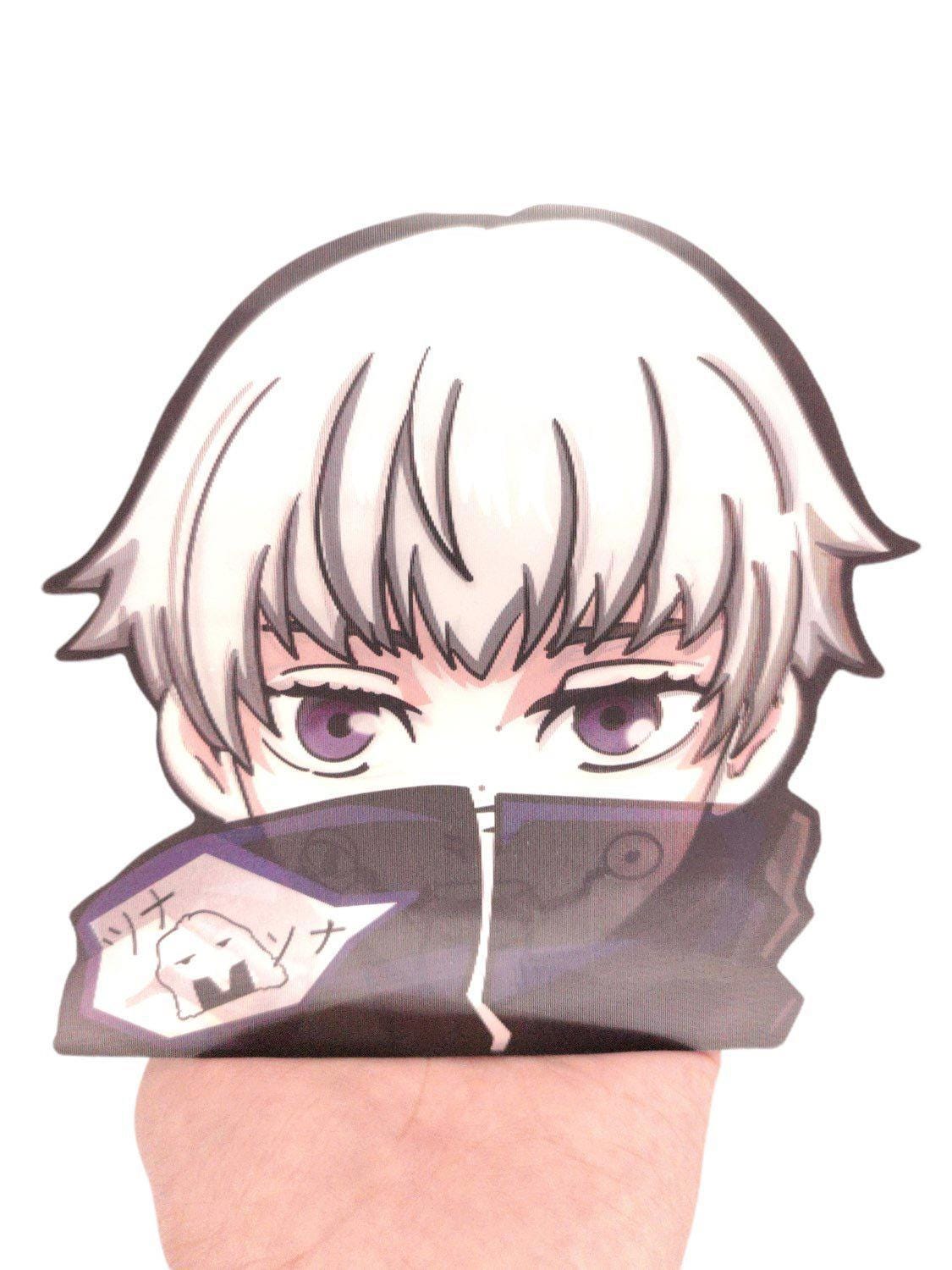Sorcerer JJK 3D motion peeker sticker