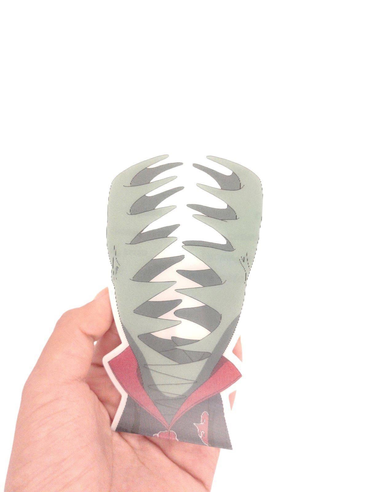 Zetsu Ninja Shinobi 3D Motion Peeker Sticker