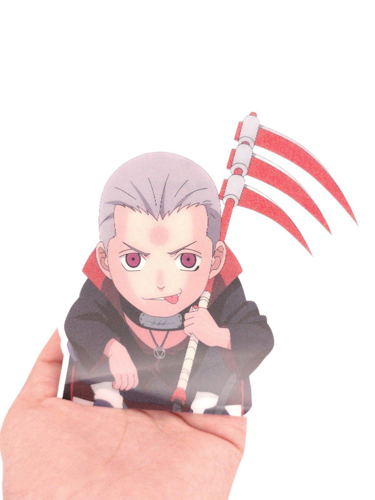 Hidan Ninja Shinobi 3D Motion Peeker Sticker