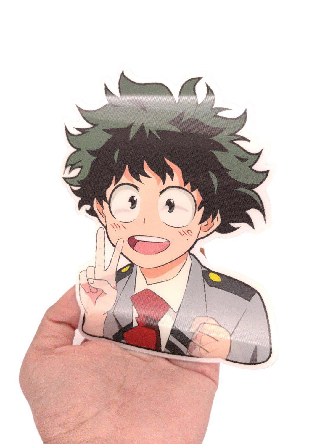 Hero MHA 3D Motion Peeker Sticker