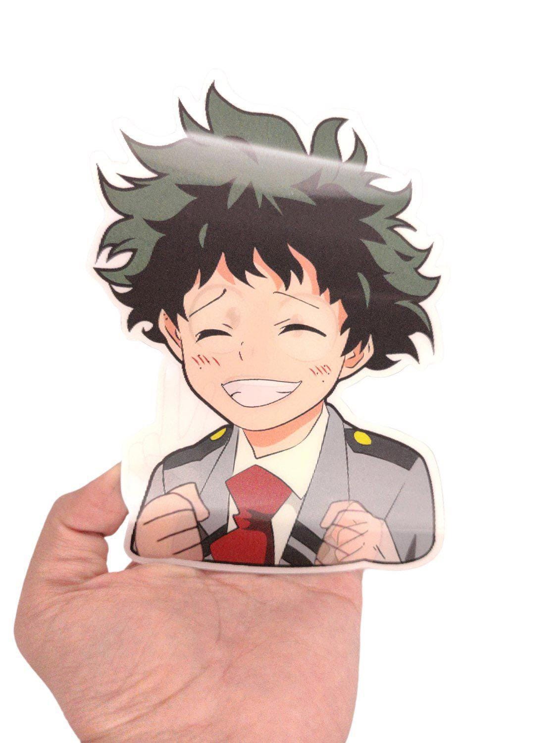 Hero MHA 3D Motion Peeker Sticker